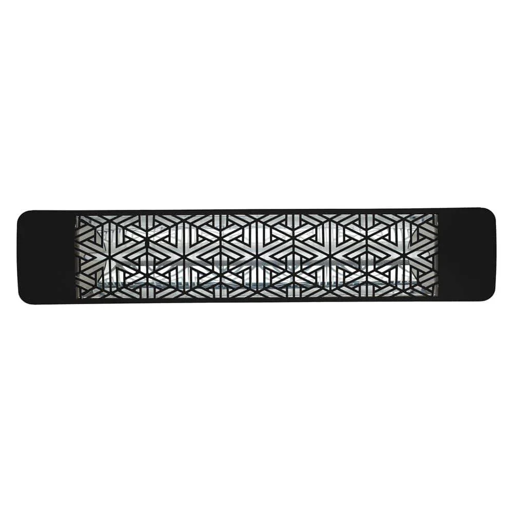 1500W 39-Inch Single Element Electric Heater with Mason Decor Plate - Image 10