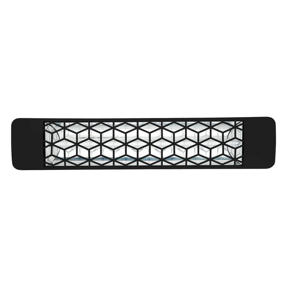 1500W 39-Inch Single Element Electric Heater with Stella Decor Plate - Image 3