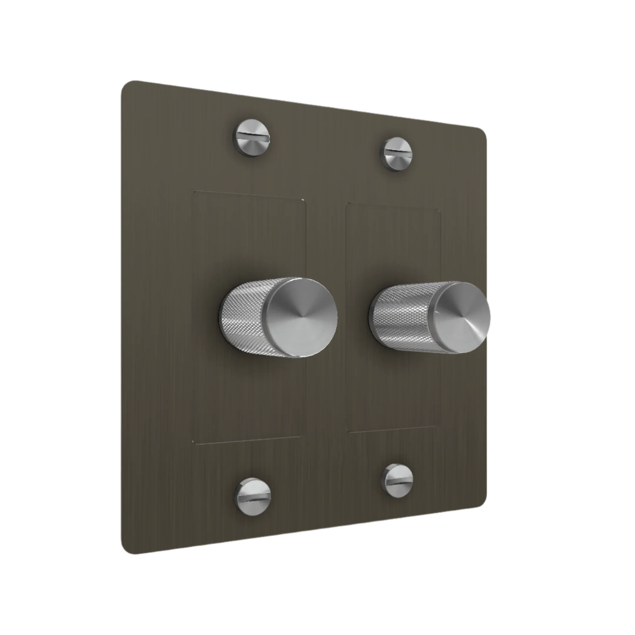 2G Dimmer / Cross / Without Logo / Smoked Bronze / Steel
