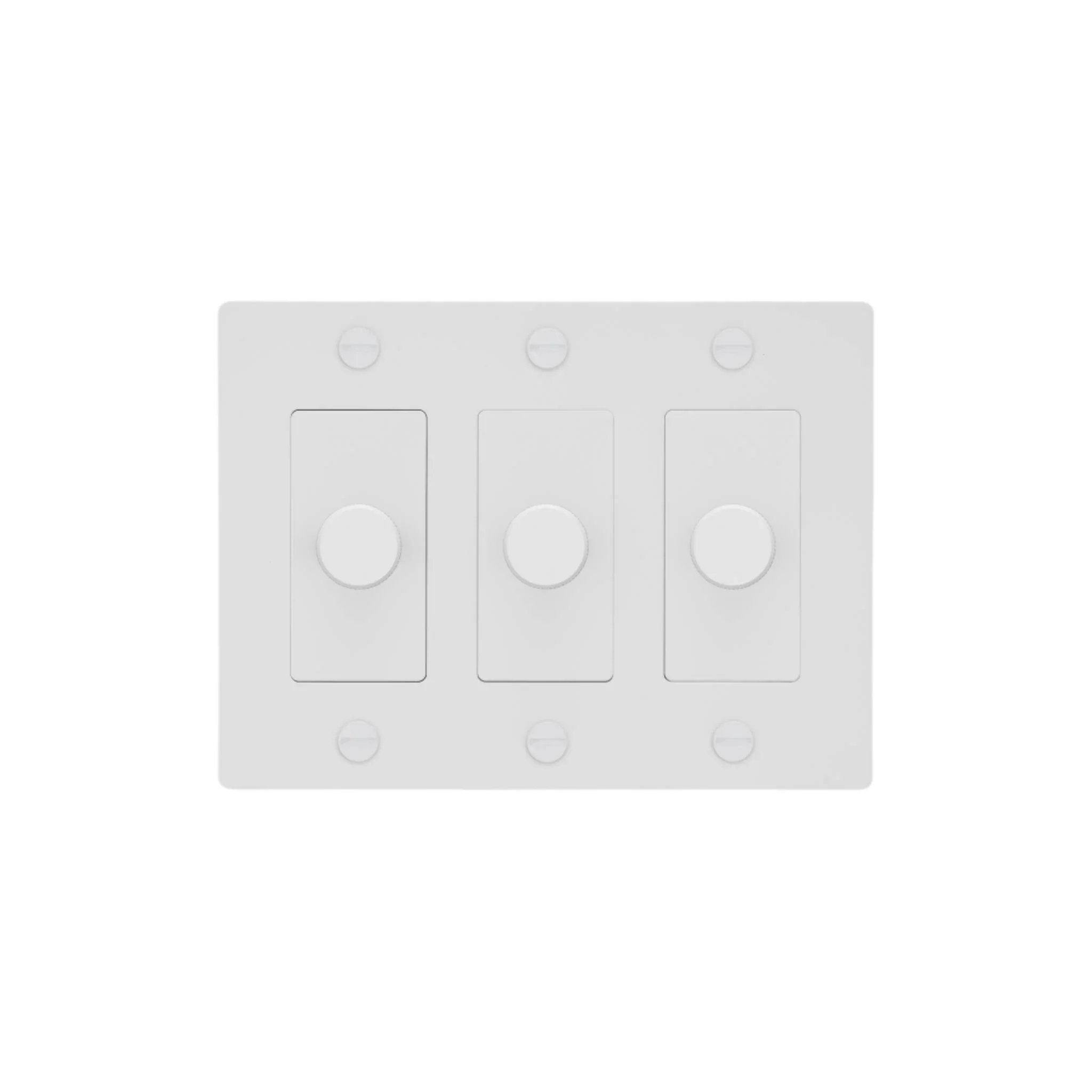 3G Dimmer / LED / Cross / Without Logo / White