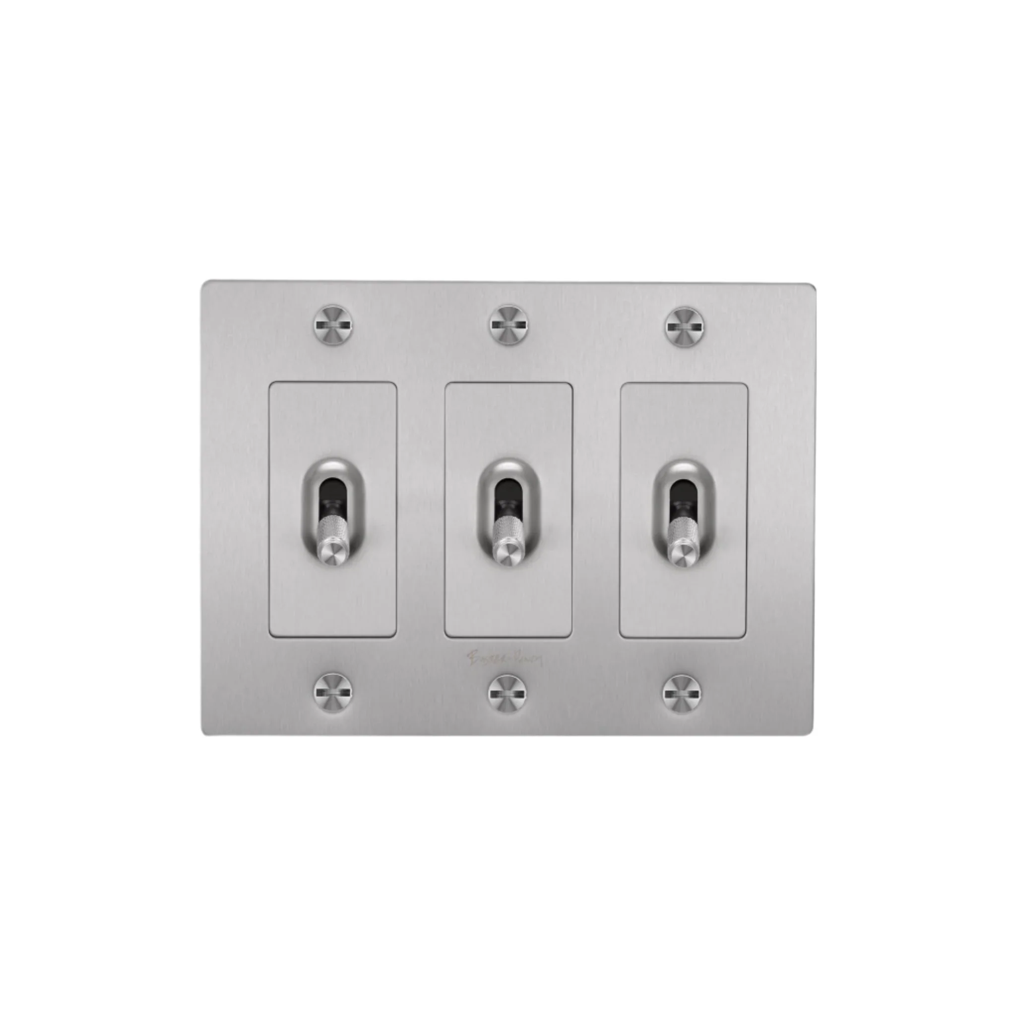 3G Toggle Switch / Cross / With Logo / Steel