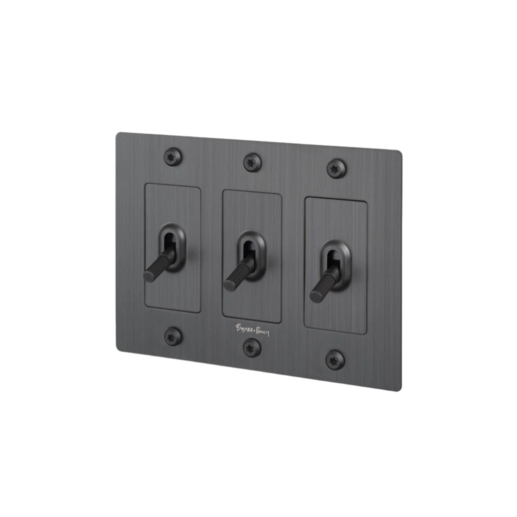 3G Toggle Switch / Linear / With Logo / Smoked Bronze - Image 2