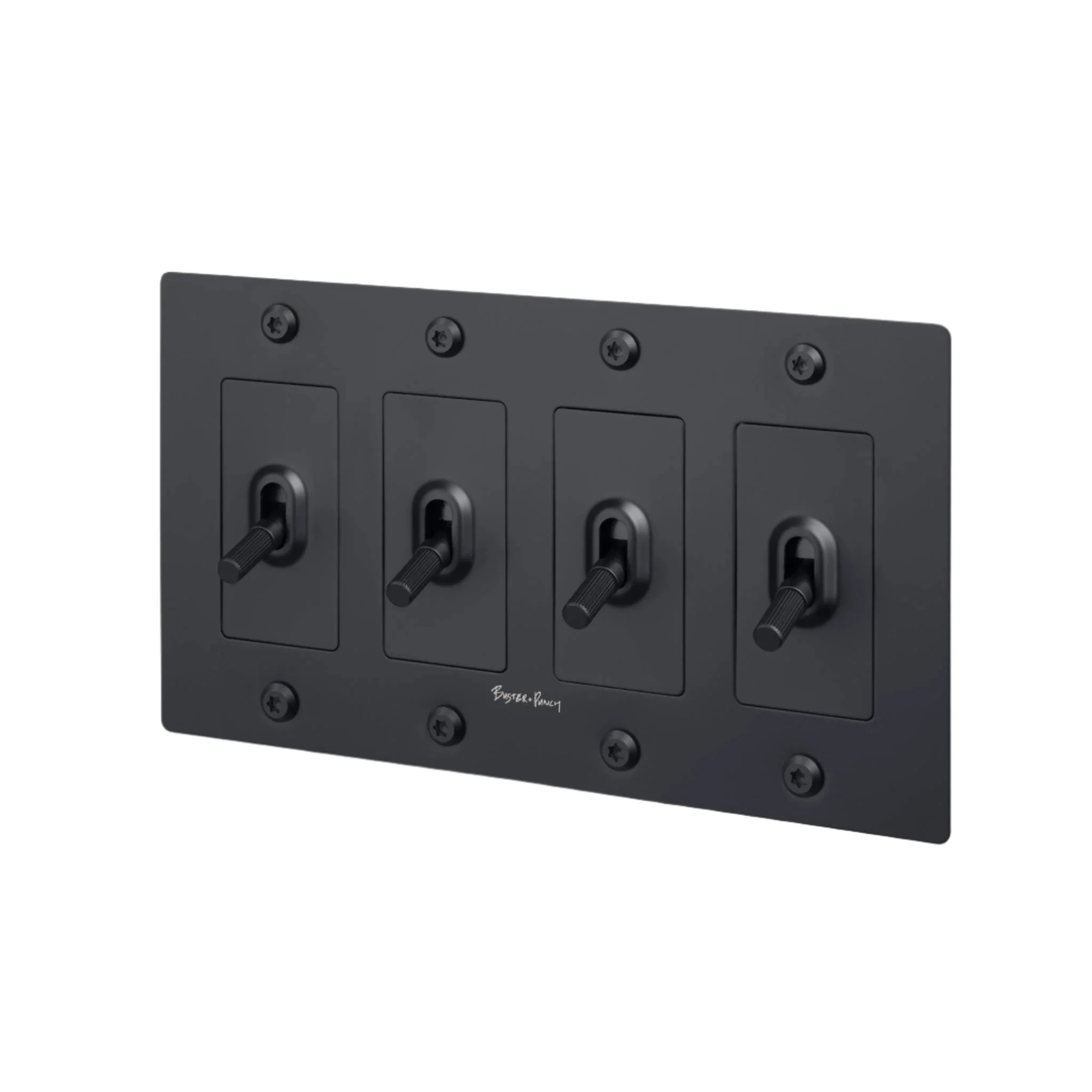 4G Toggle Switch / Linear / With Logo / Black - Image 2