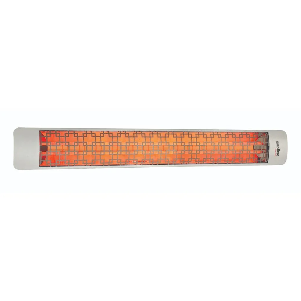 6000W 61-Inch Dual Element Electric Heater with Brix Decor Plate - Image 15