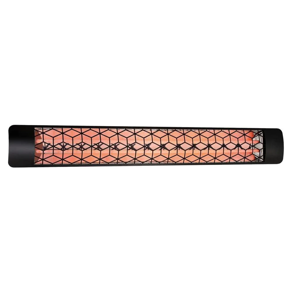 6000W 61-Inch Dual Element Electric Heater with Stella Decor Plate