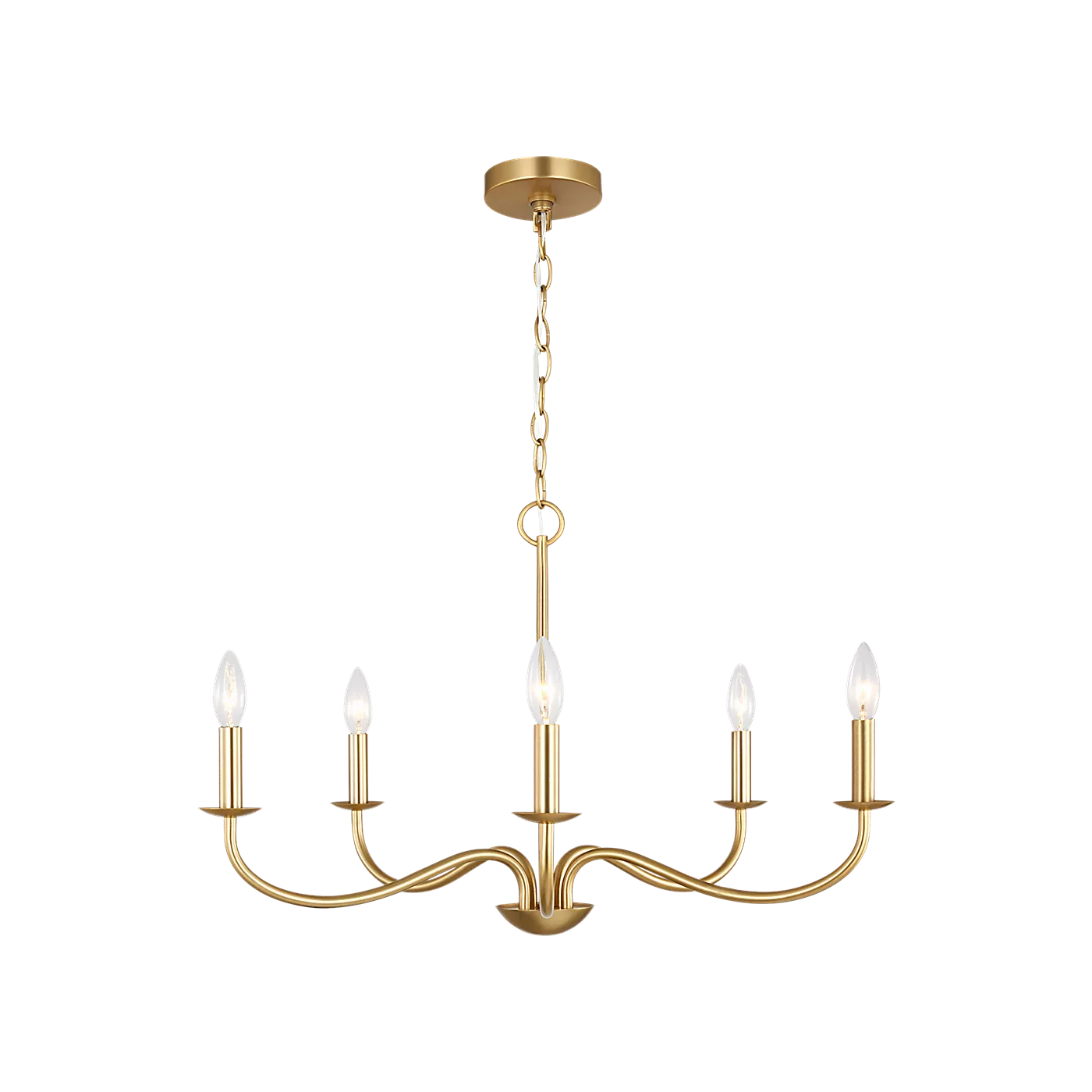 Abells Five Light Chandelier - Image 5