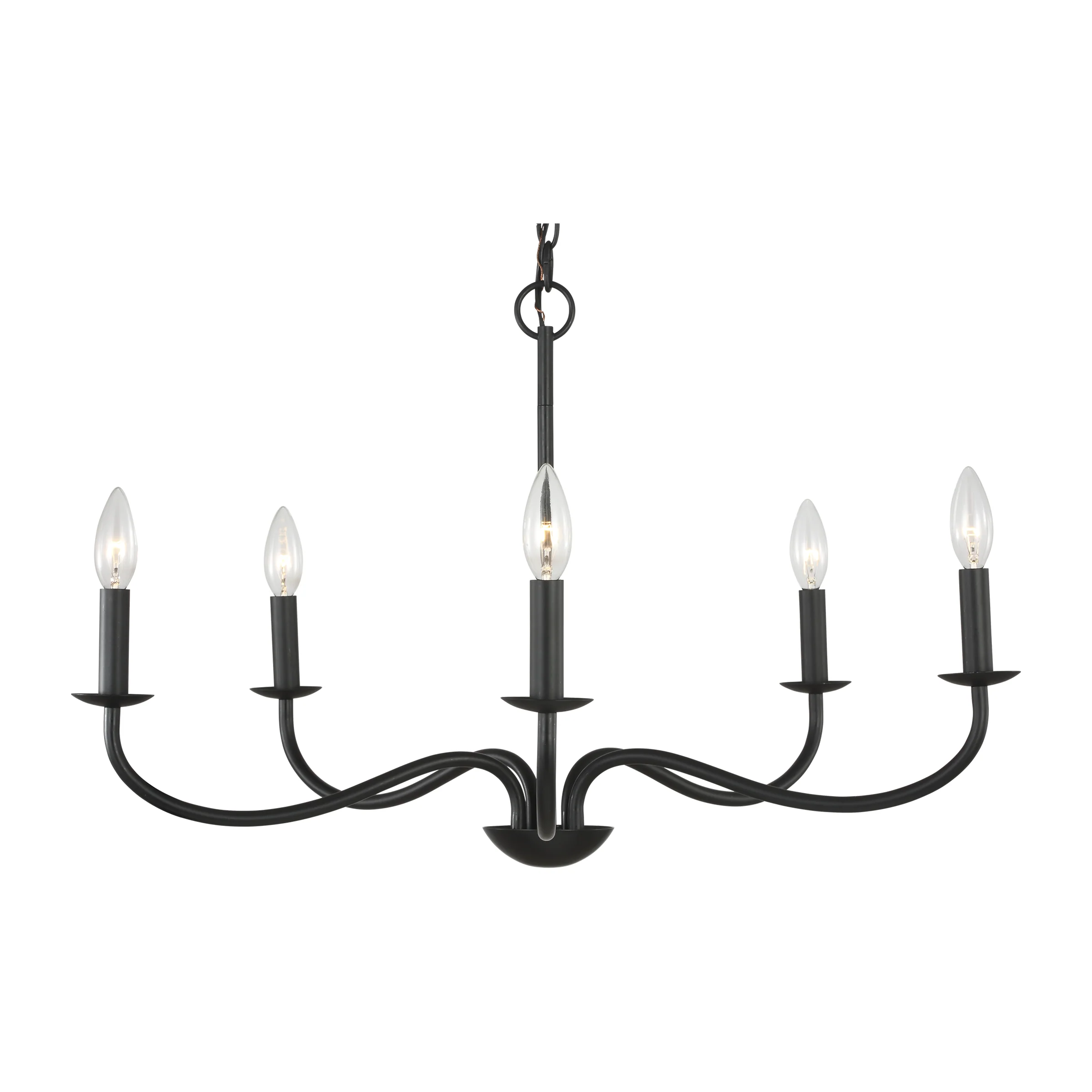 Abells Six Light Chandelier - Image 5