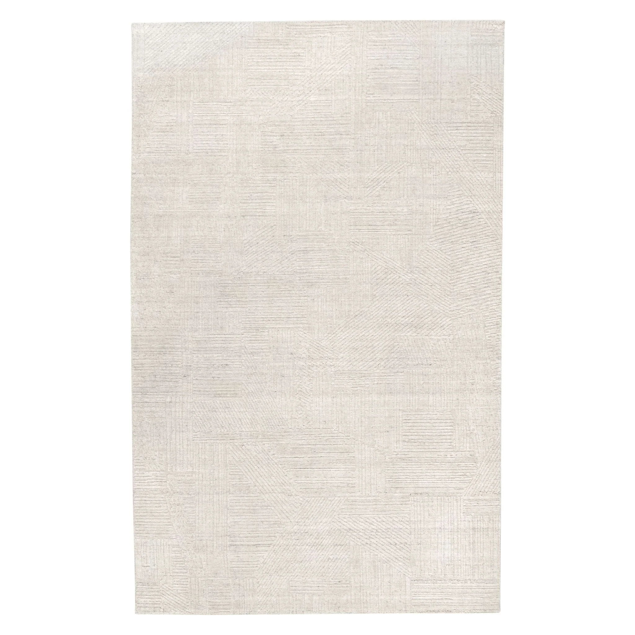 Adrian Beige Handwoven Wool Rug