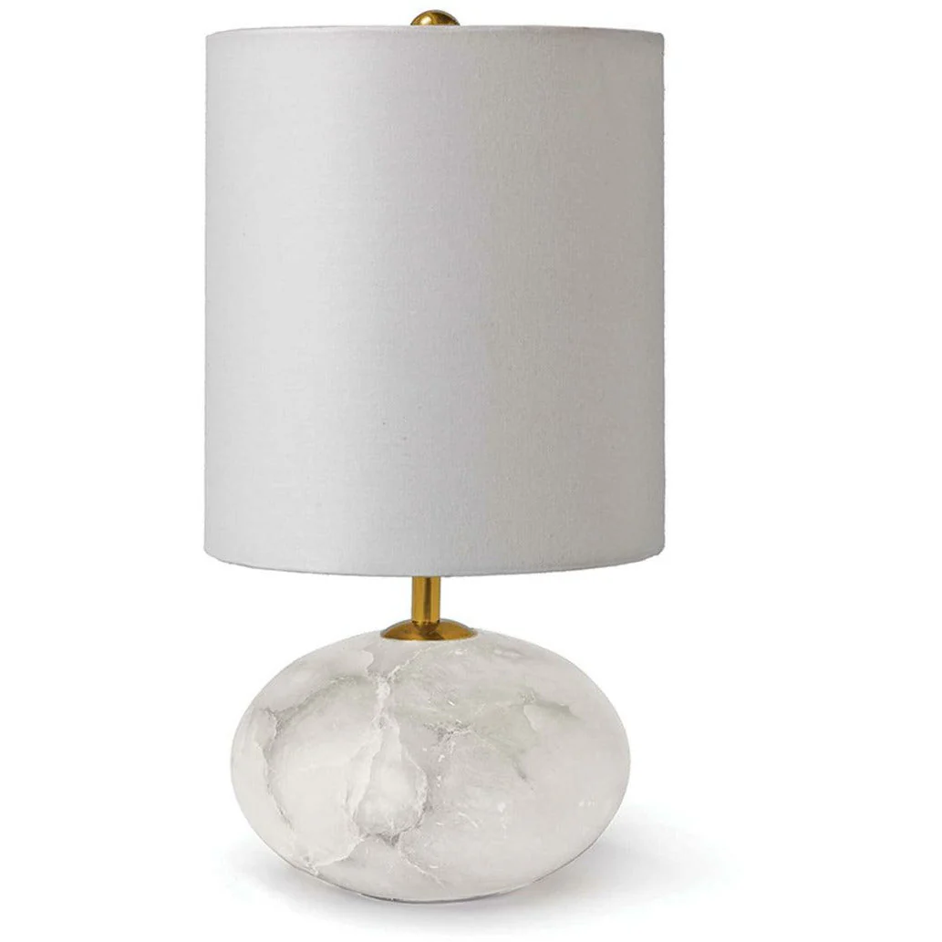 Alabaster Mini Orb Lamp