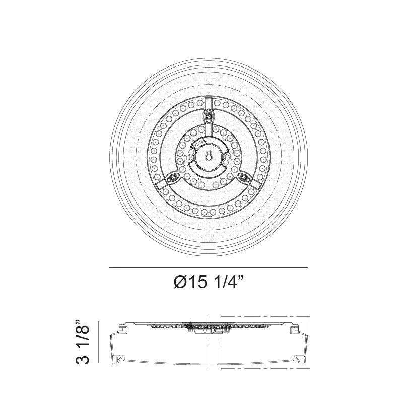 Alamus Flush Mount - Image 5