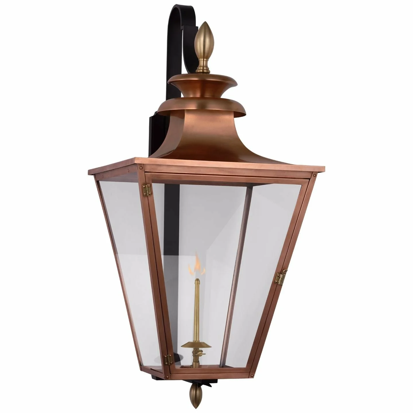 Albermarle Bracketed Gas Wall Lantern - Image 6