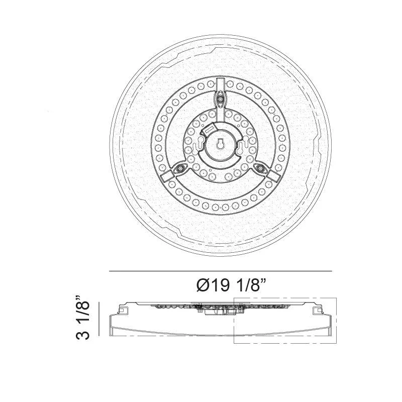 Alexandre Flush Mount - Image 6