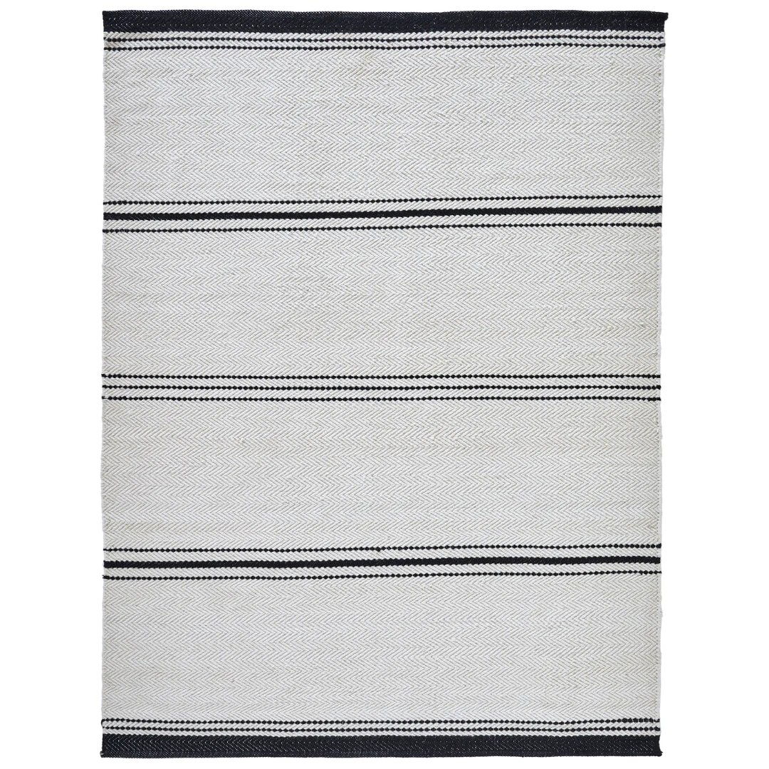 Alice Ivory & Black Rug - Image 3