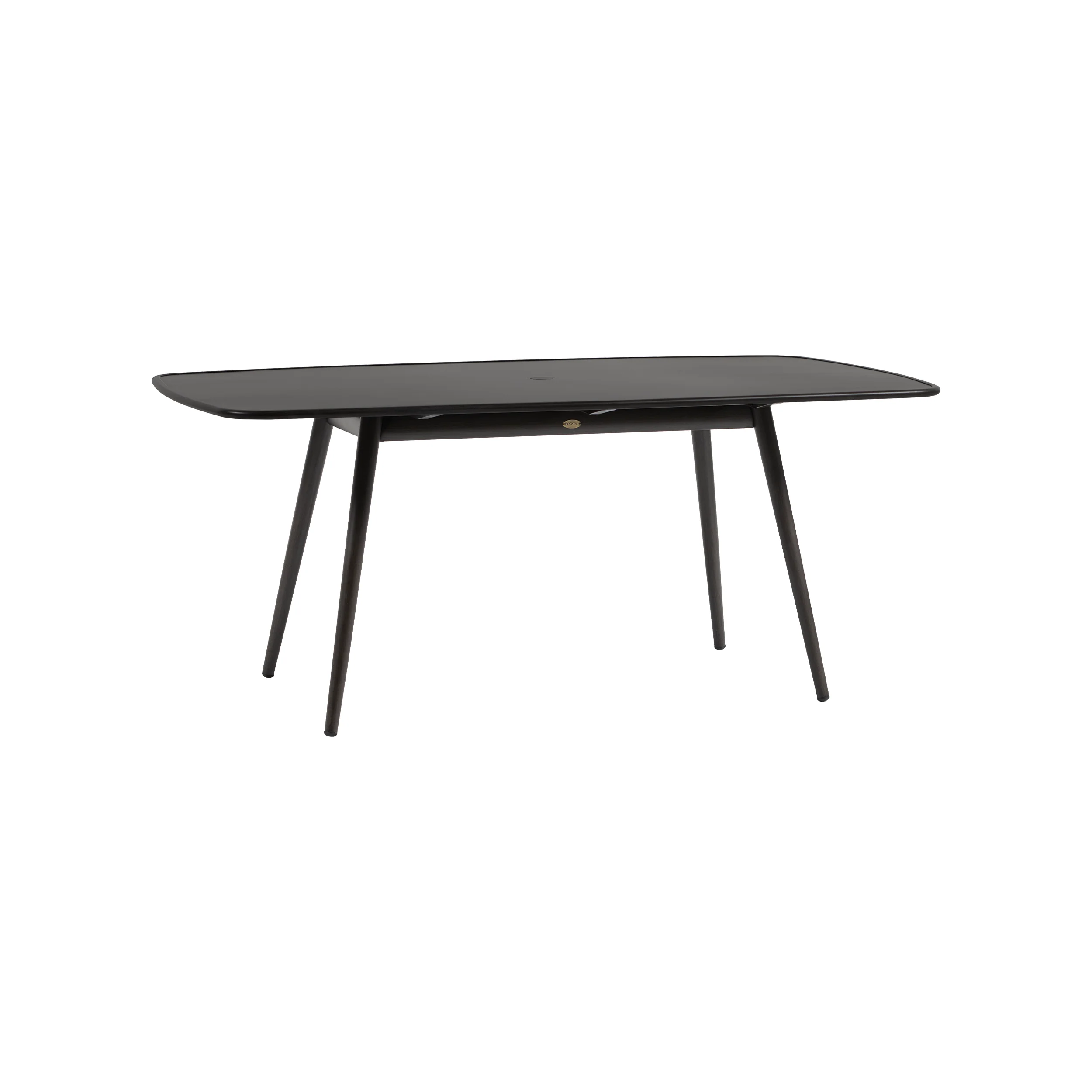 Alinea 71″ X 39″ Rectangular Dining Table With Umbrella Hole - Image 9