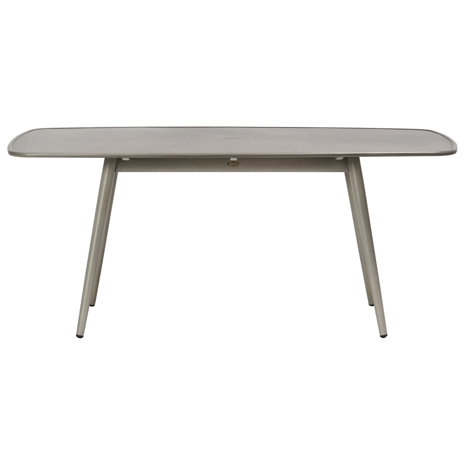 Alinea 71″ X 39″ Rectangular Dining Table With Umbrella Hole