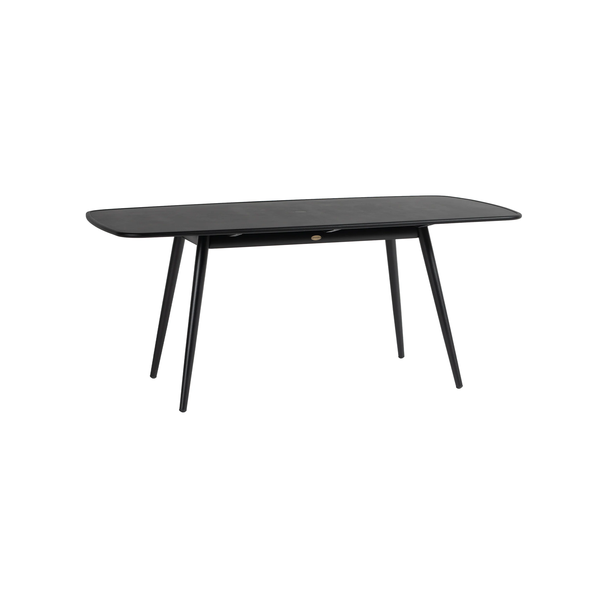 Alinea 71″ X 39″ Rectangular Dining Table With Umbrella Hole - Image 10