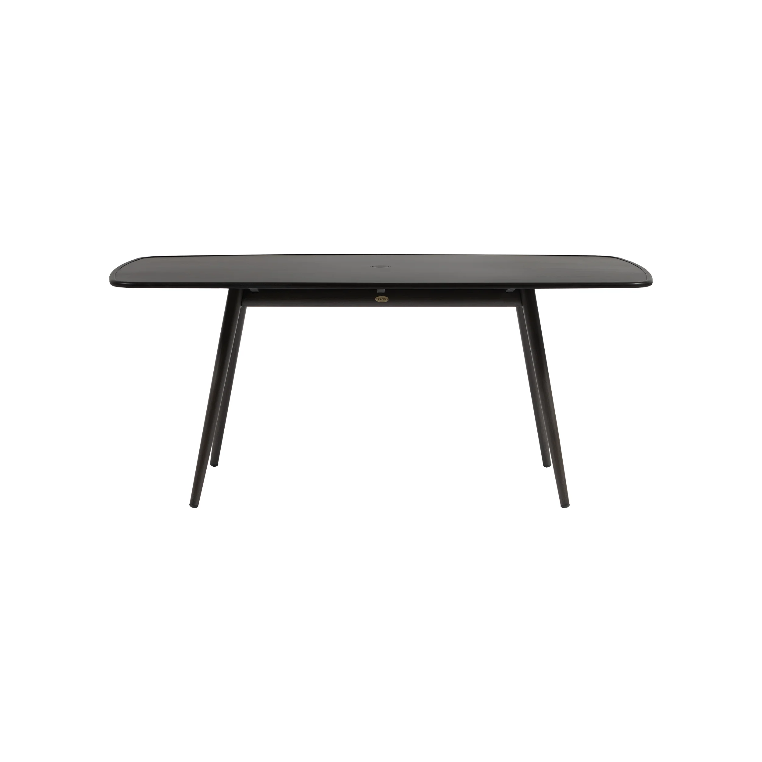 Alinea 71″ X 39″ Rectangular Dining Table With Umbrella Hole - Image 14