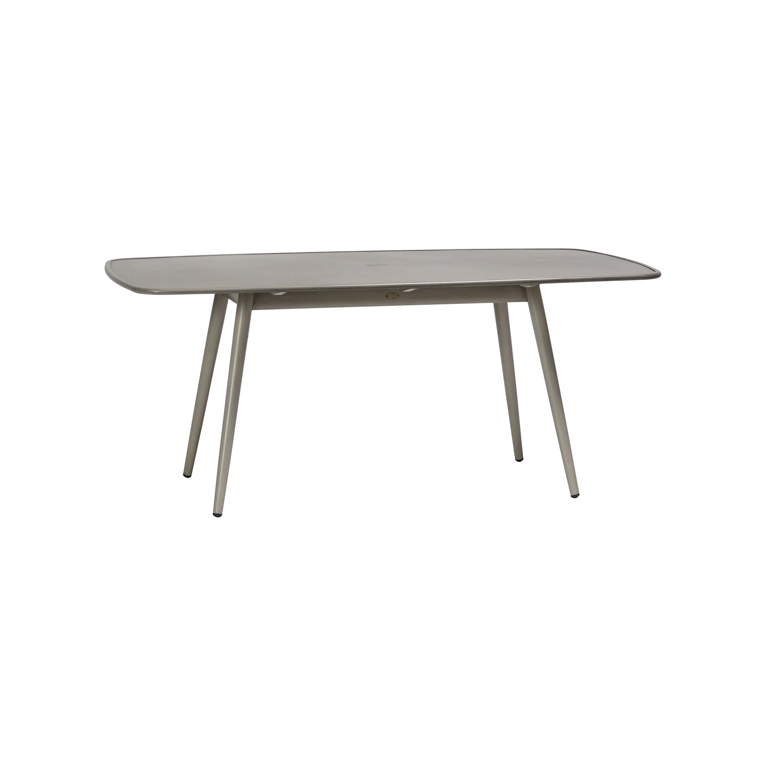 Alinea 71″ X 39″ Rectangular Dining Table With Umbrella Hole - Image 3