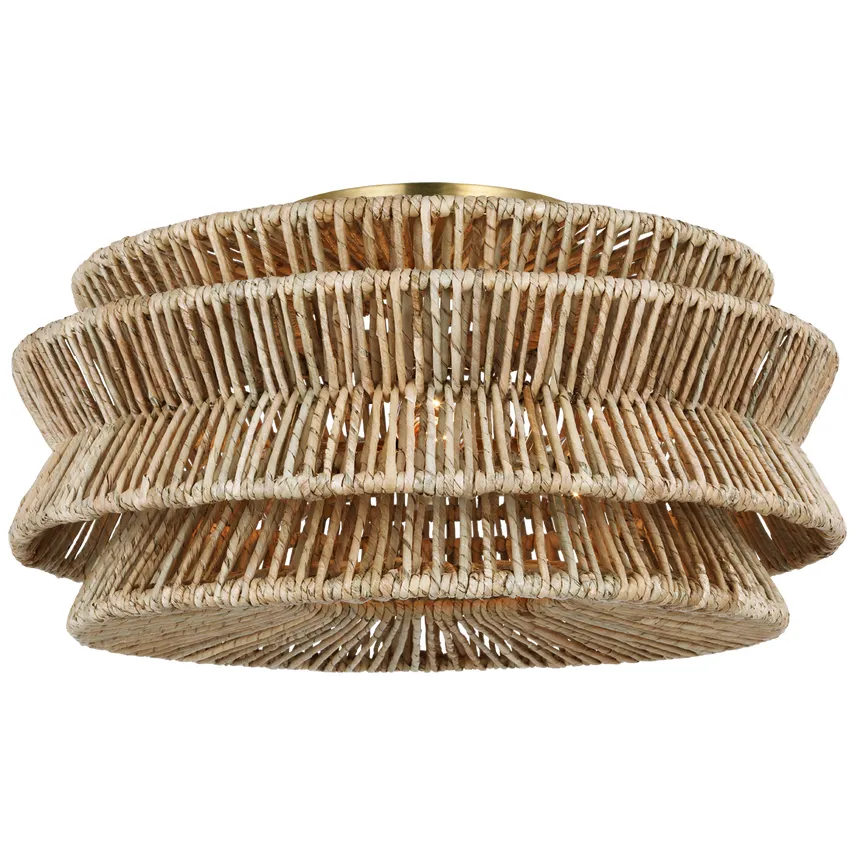 Antigua Drum Semi-Flush Mount - Image 3