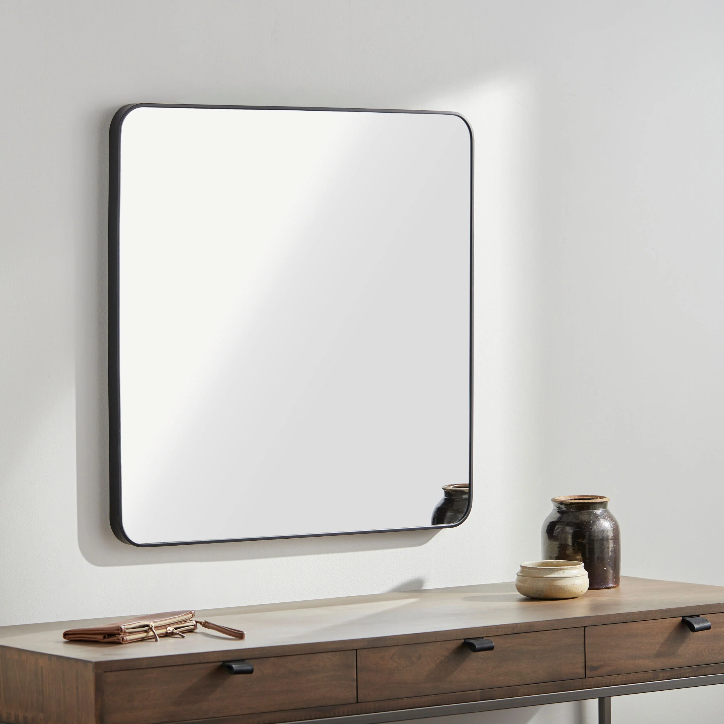 Aranya Accent Mirror | Black - Image 2