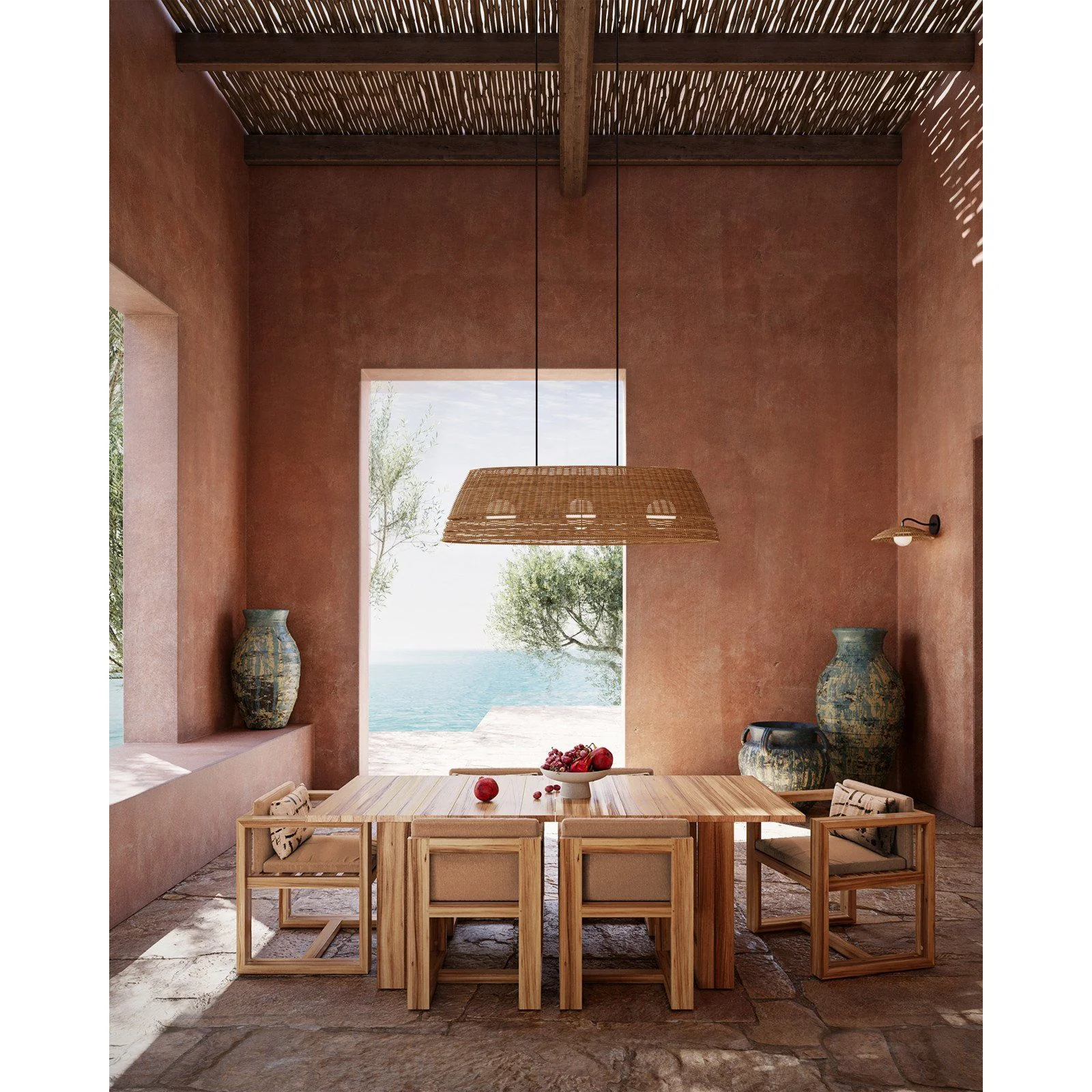 arbary Oval Outdoor Chandelier - Image 9