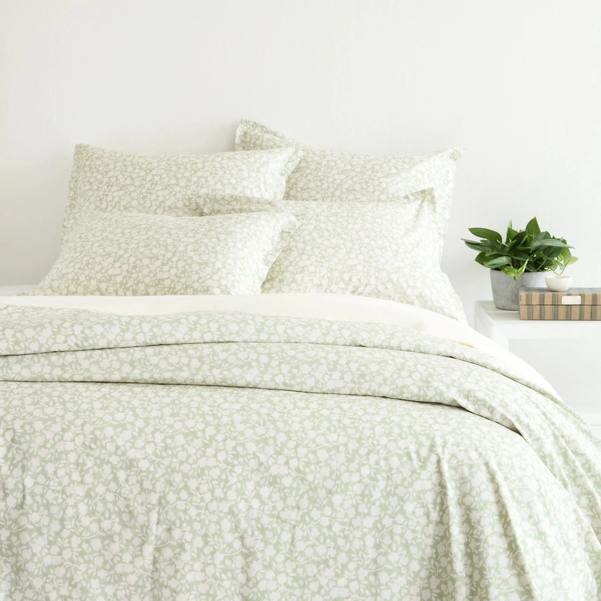 Aria Duvet Cover | Sage