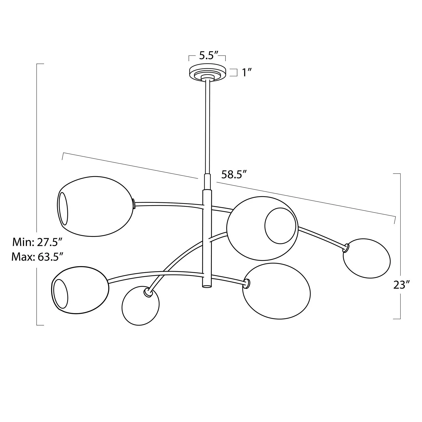 Artemis Chandelier - Image 17