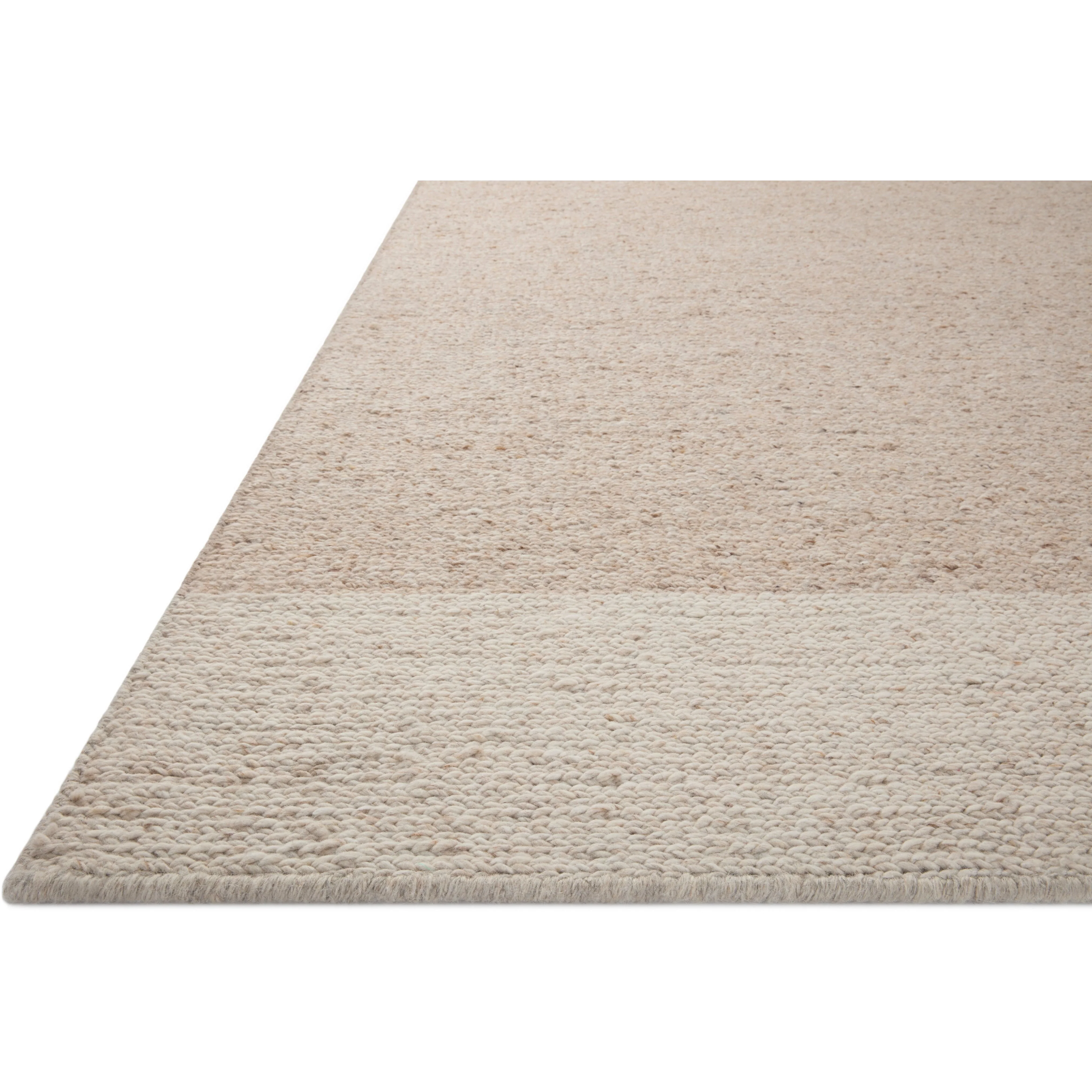 Ashby Oatmeal / Natural  Rug | Magnolia Home by Joanna Gaines x Loloi - Image 2