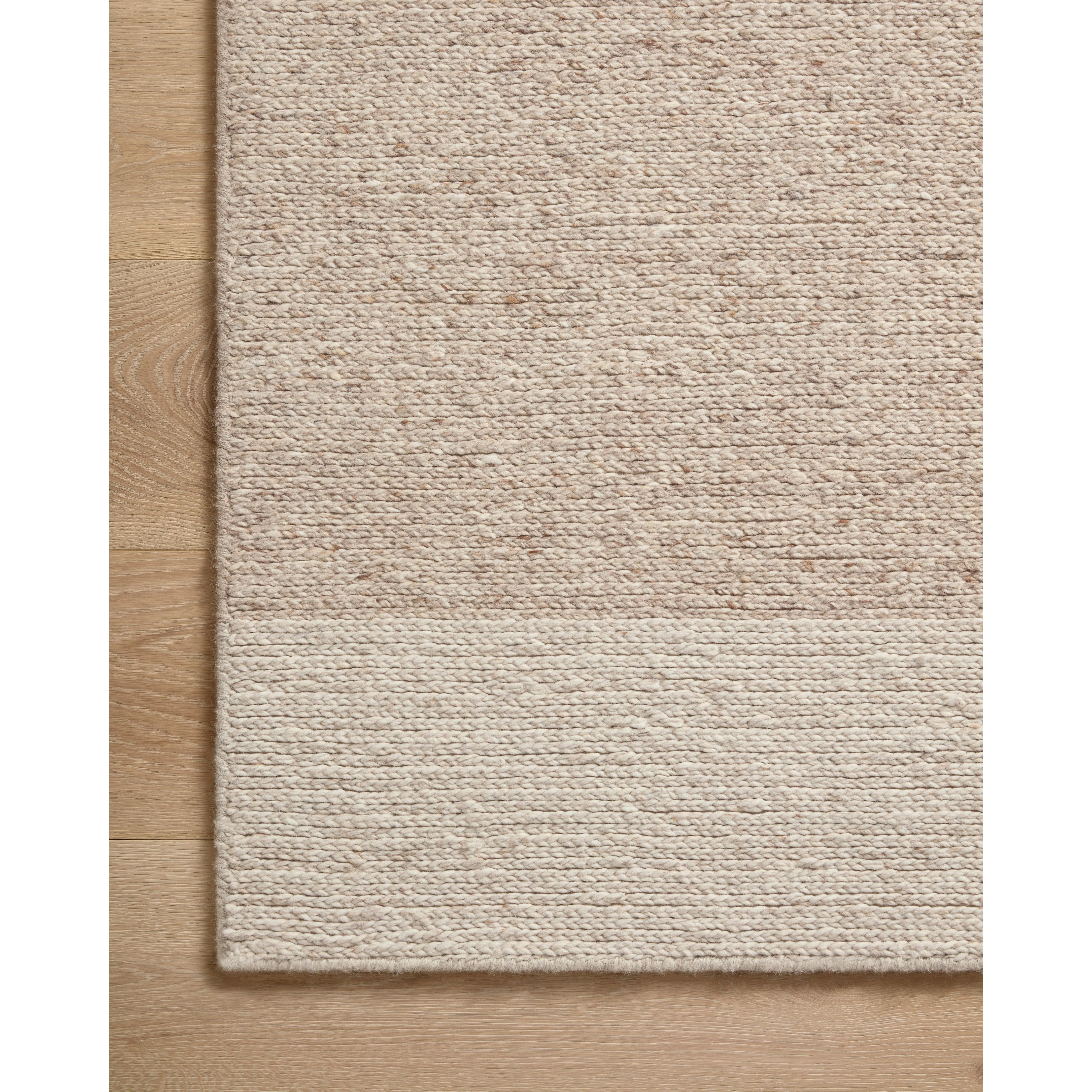 Ashby Oatmeal / Natural  Rug | Magnolia Home by Joanna Gaines x Loloi - Image 3