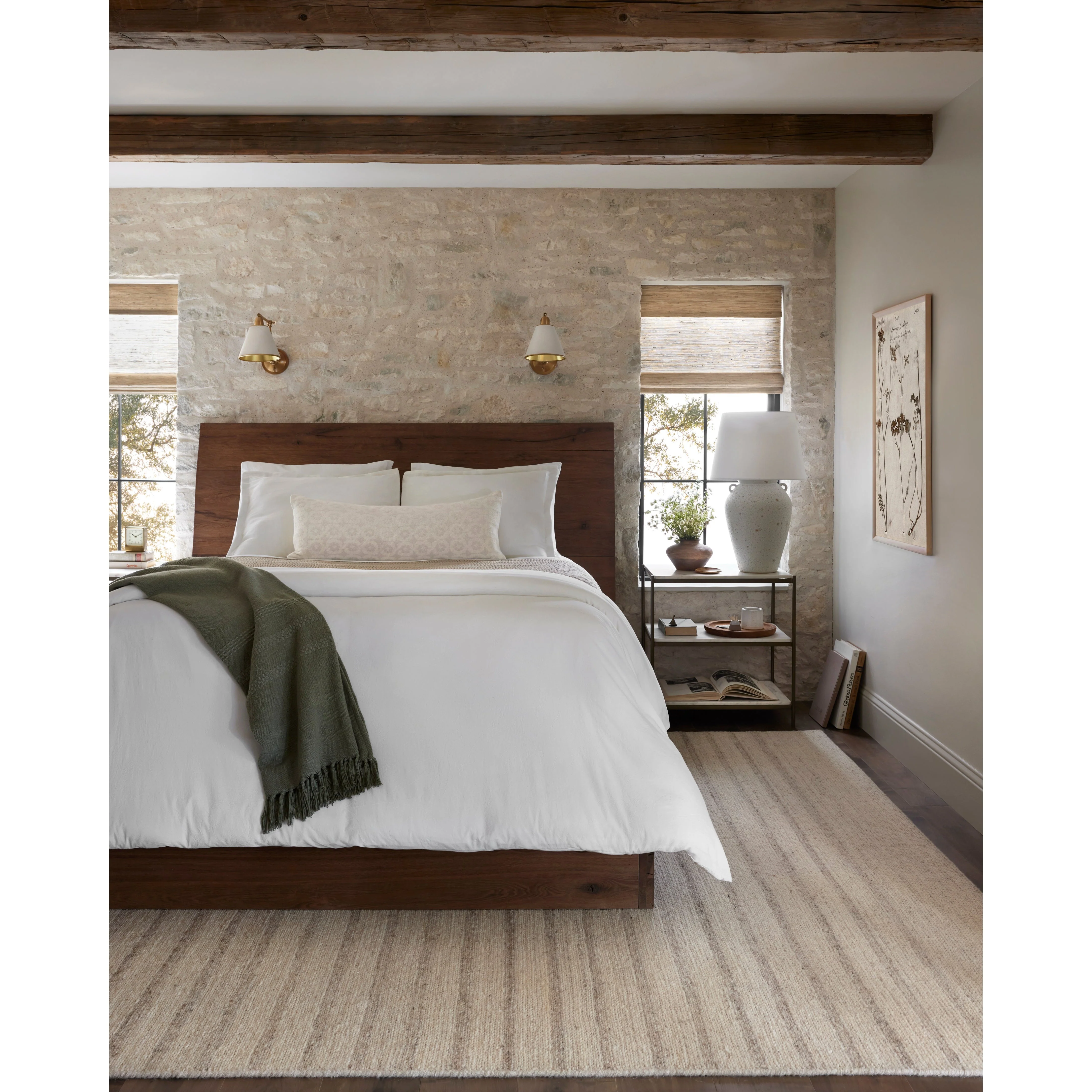 Ashby Oatmeal / Sand Rug | Magnolia Home by Joanna Gaines x Loloi - Image 2