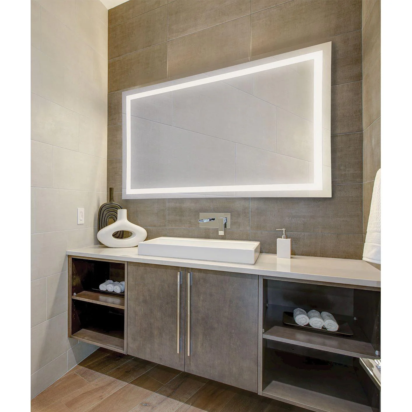 Aspen 55" Integrated LED Mirror - Image 4