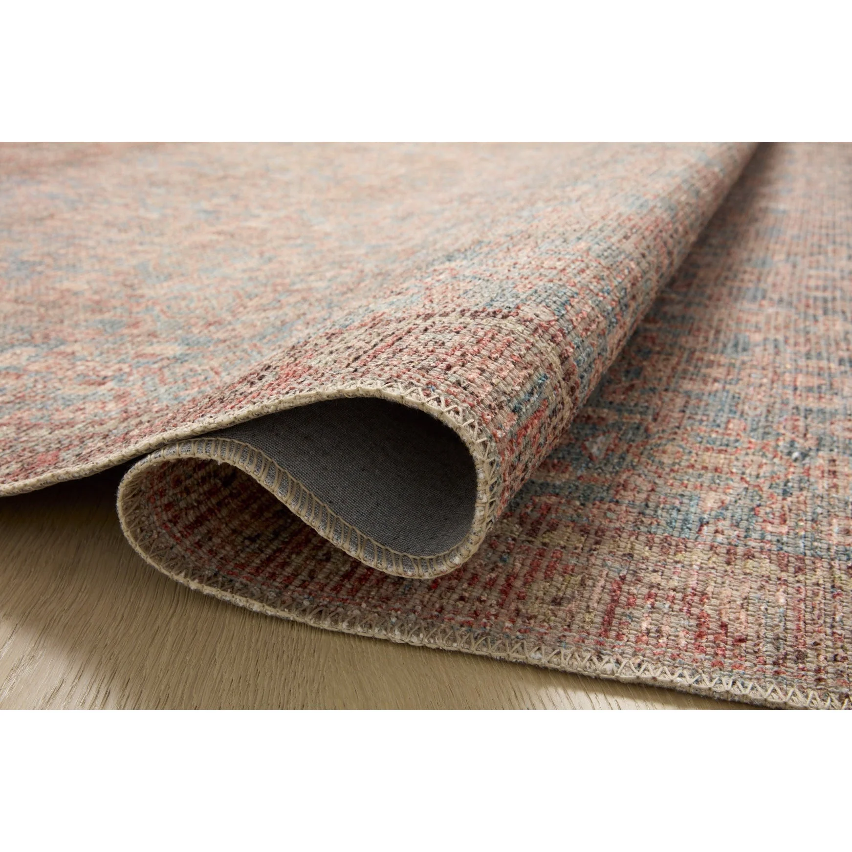 Aubrey Blue / Terracotta Rug | Angela Rose x Loloi - Image 10