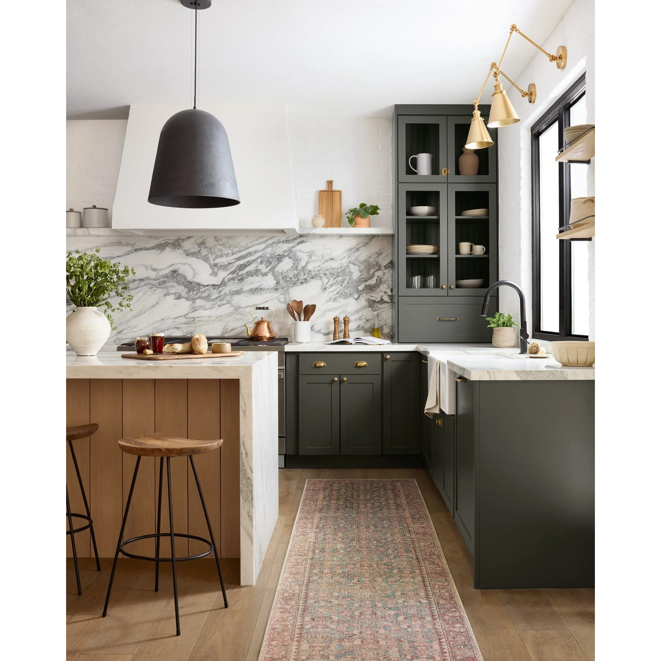 Aubrey Blue / Terracotta Rug | Angela Rose x Loloi - Image 7