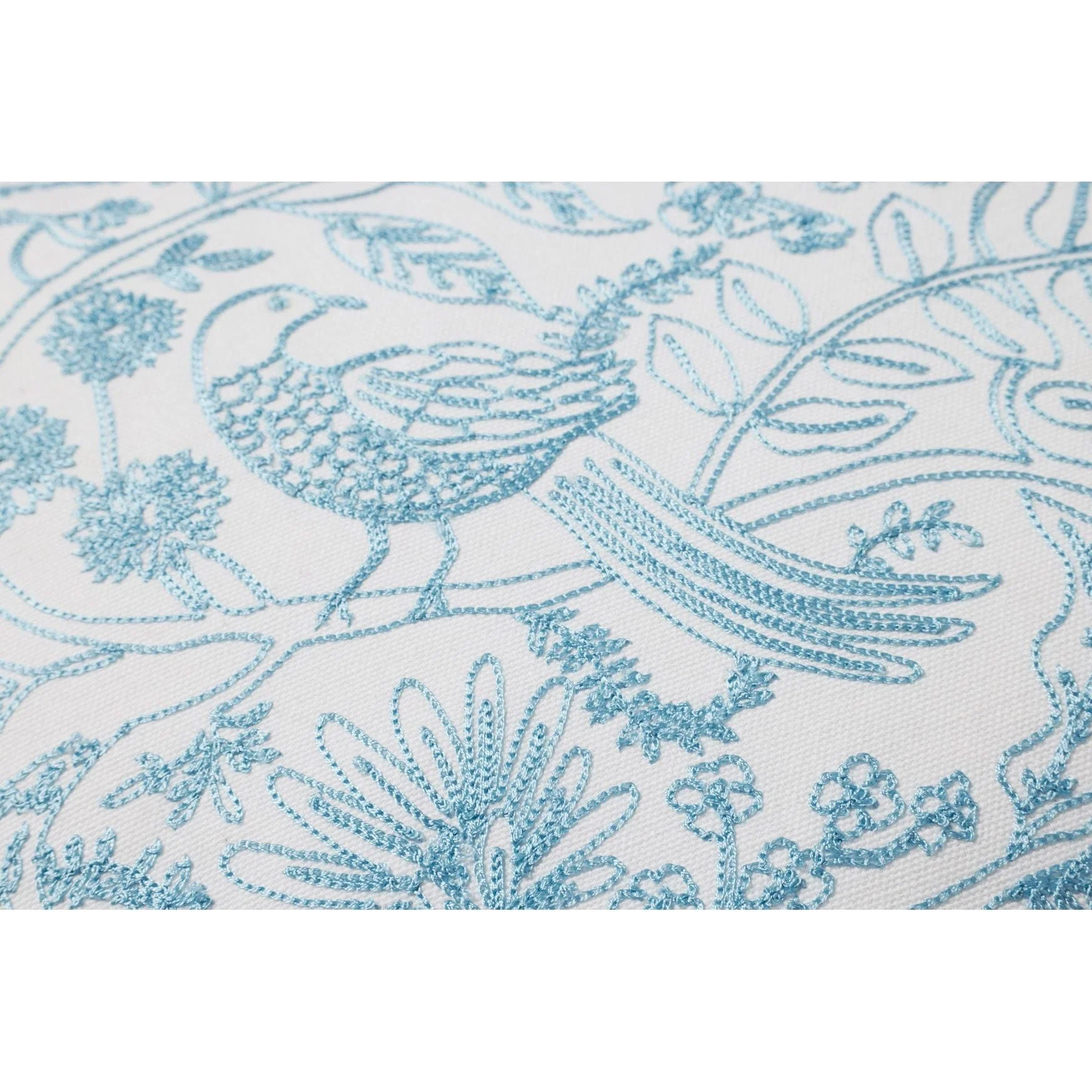 Aviary Blue Pillow | Rifle Paper Co. x Loloi - Image 6
