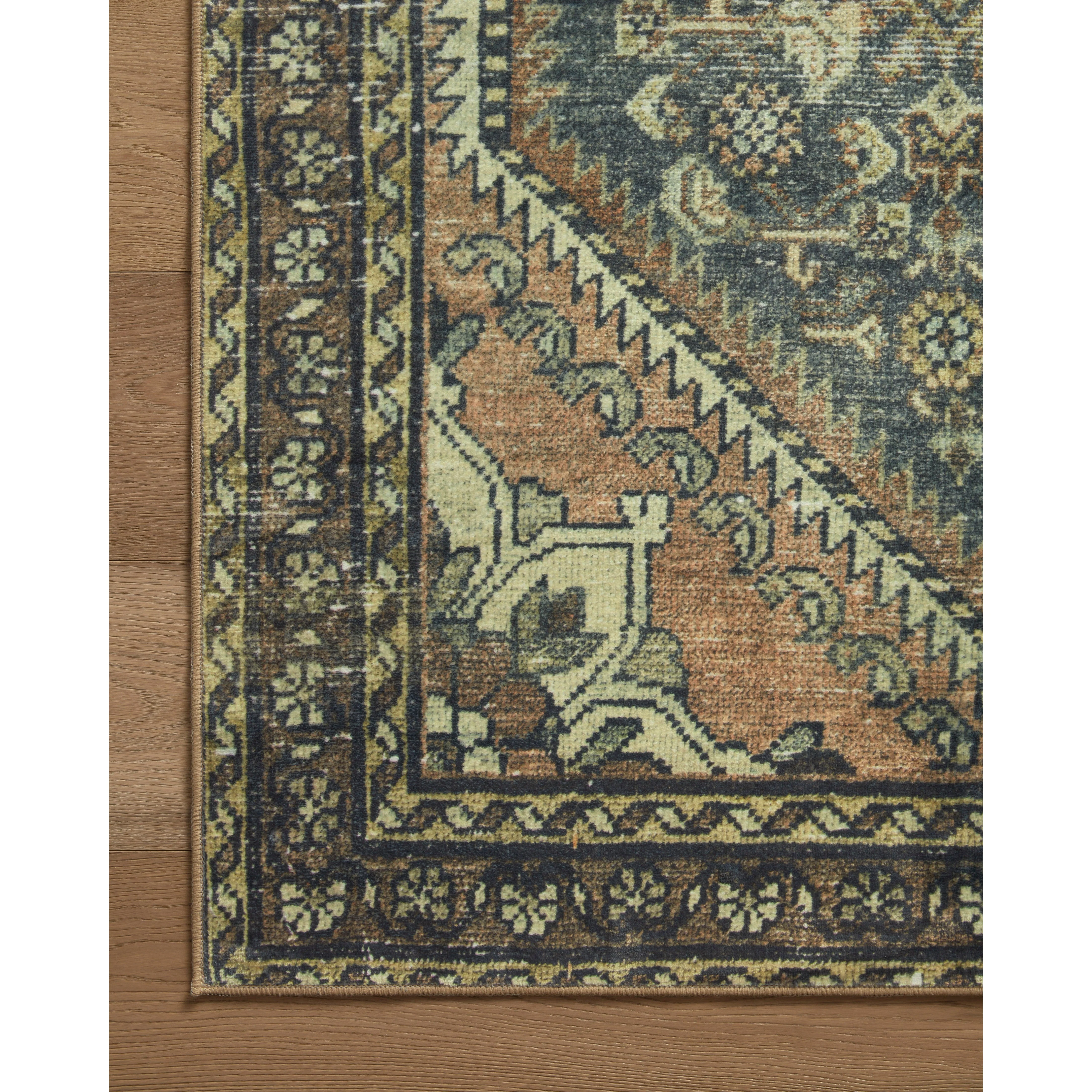 Banks Denim / Clay  Rug | Magnolia Home by Joanna Gaines x Loloi - Image 10