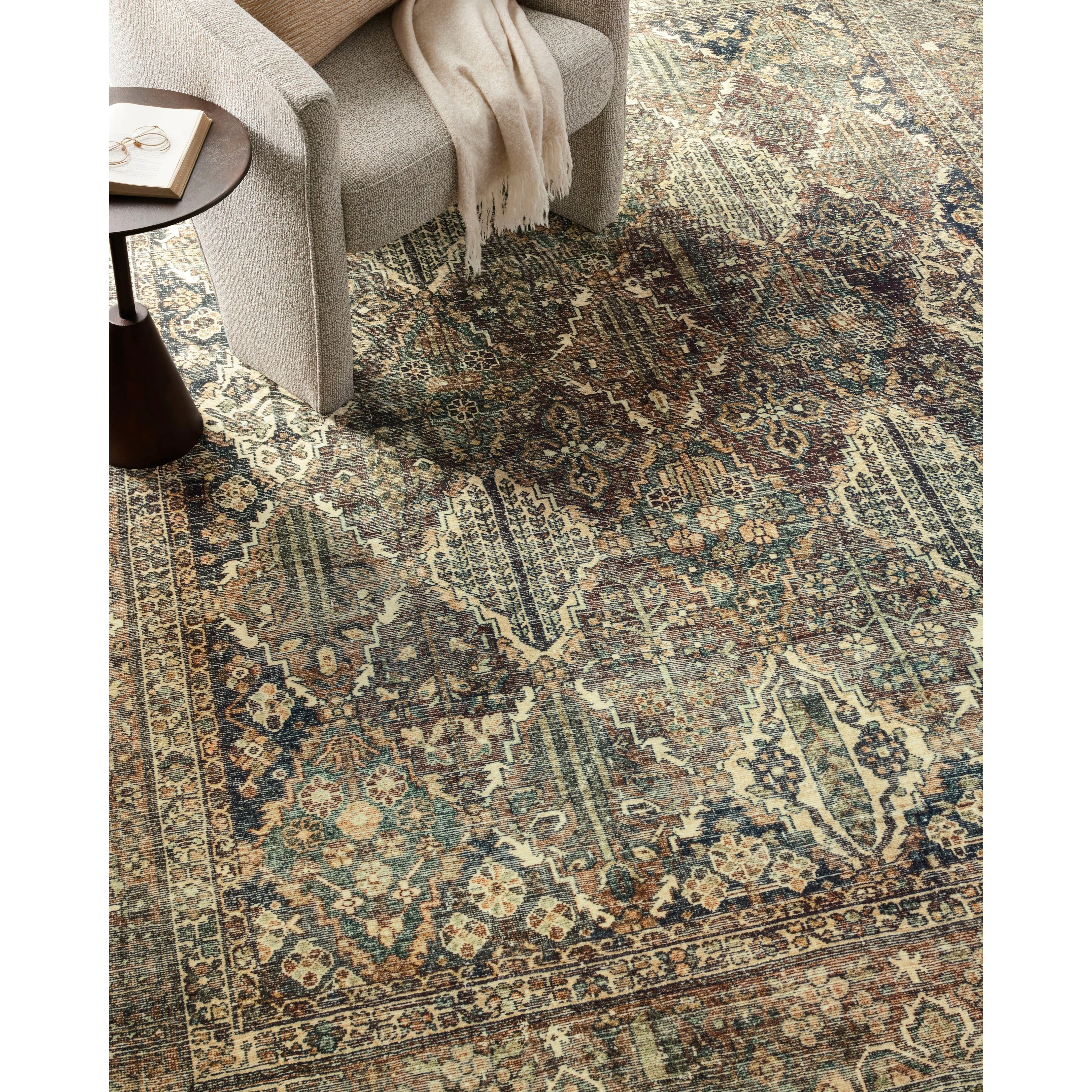 Banks Spice / Blue Rug | Magnolia Home by Joanna Gaines x Loloi - Image 4