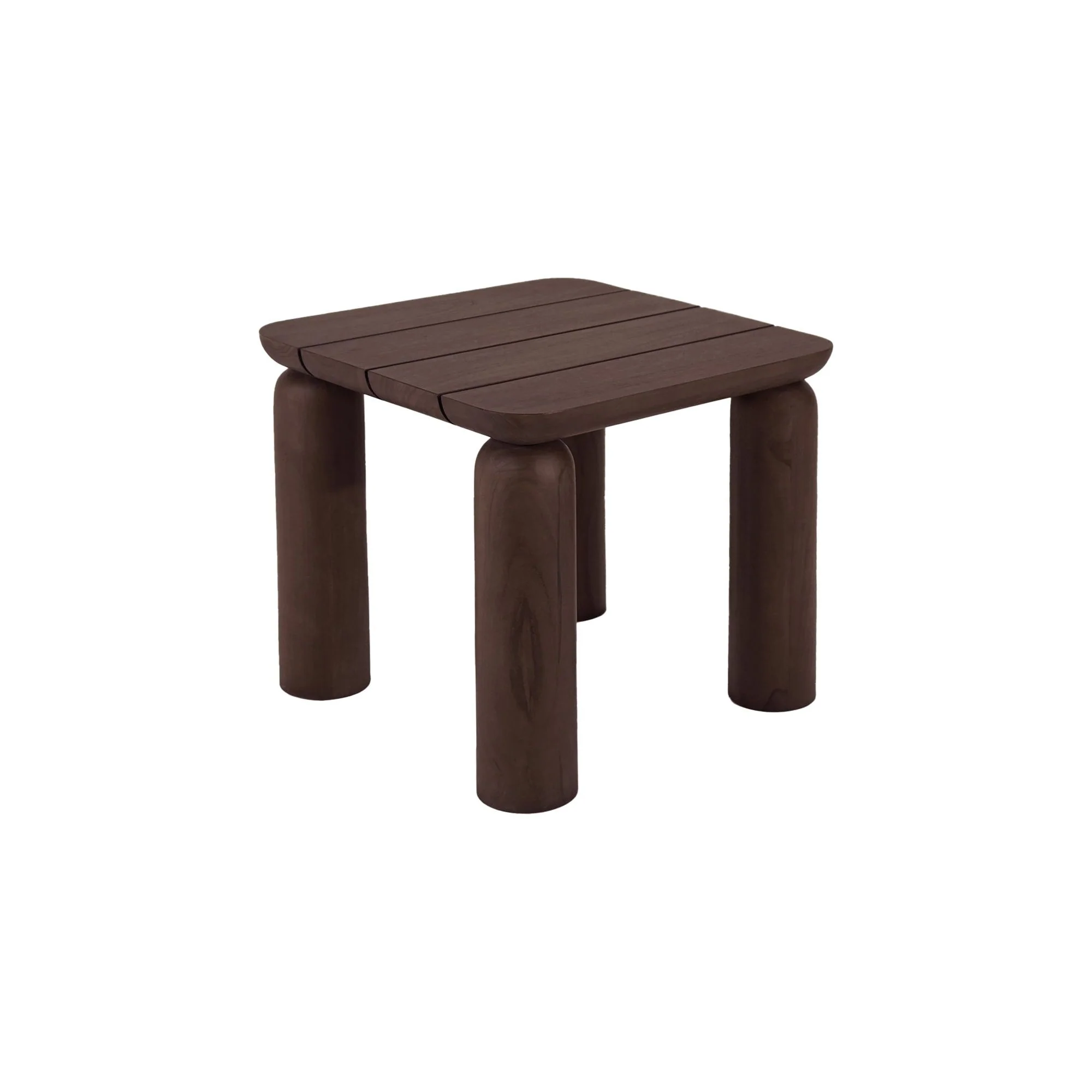 Barclay Outdoor Side Table Brown - Image 2