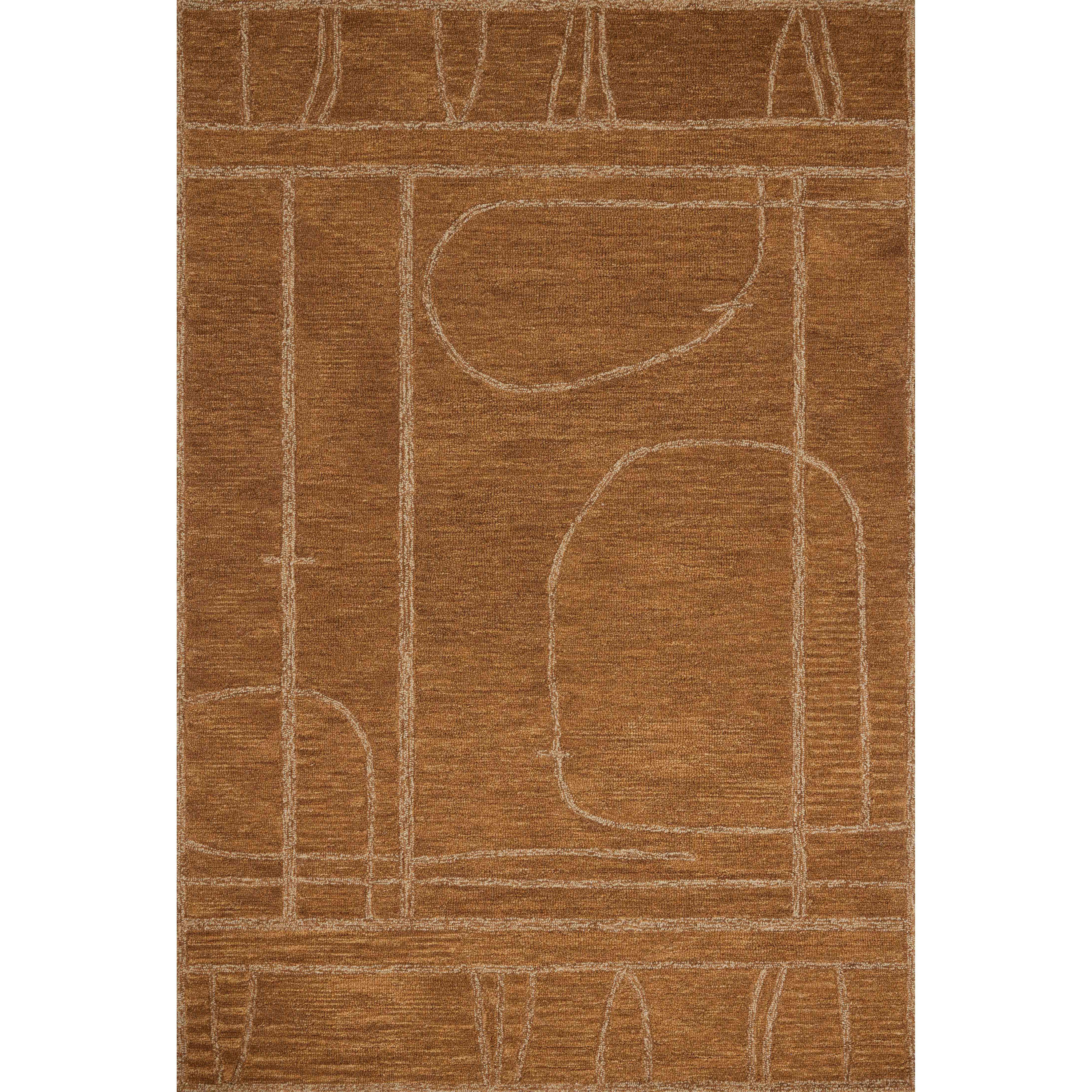 Barrow Clay / Natural Rug | Jeremiah Brent x Loloi