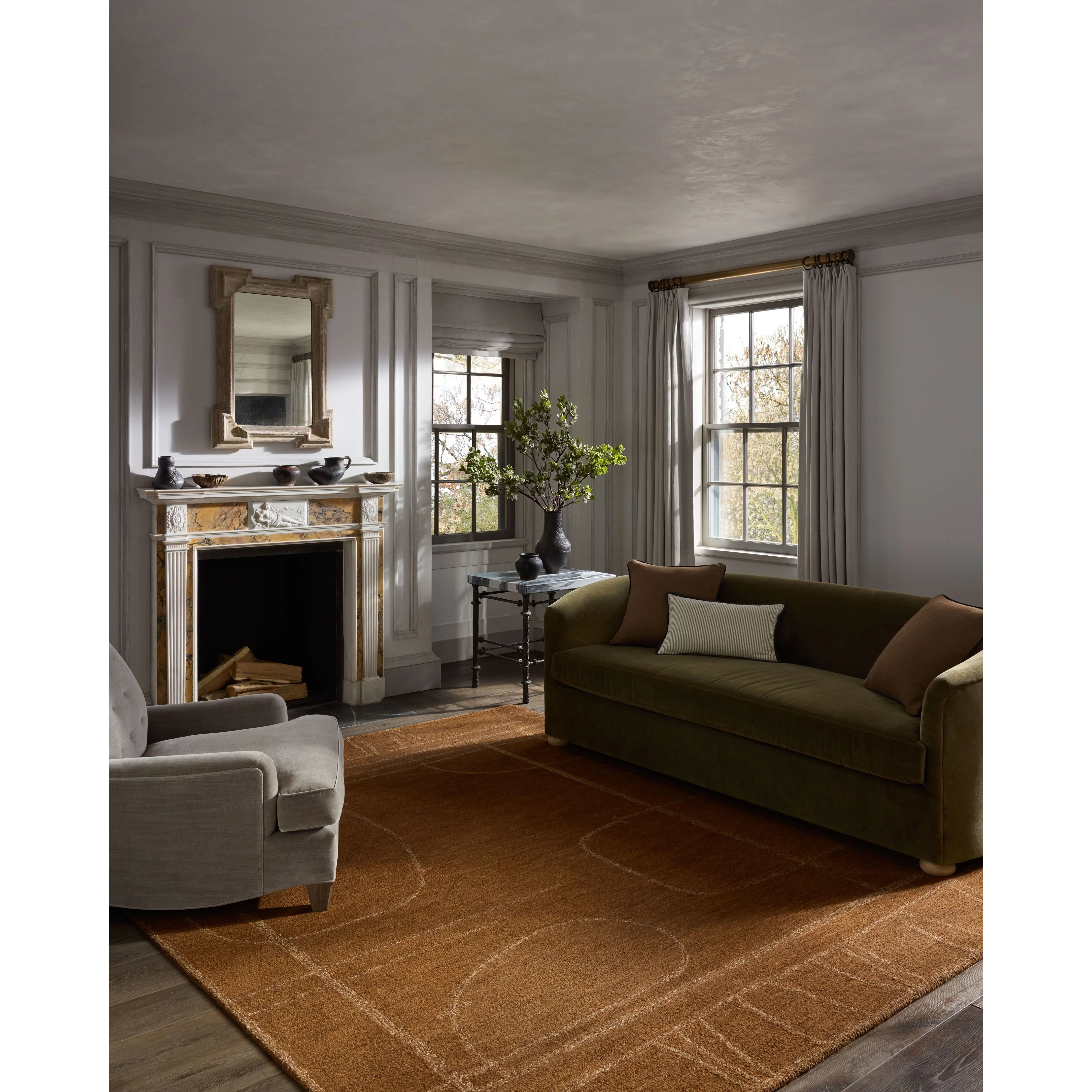 Barrow Clay / Natural Rug | Jeremiah Brent x Loloi - Image 2