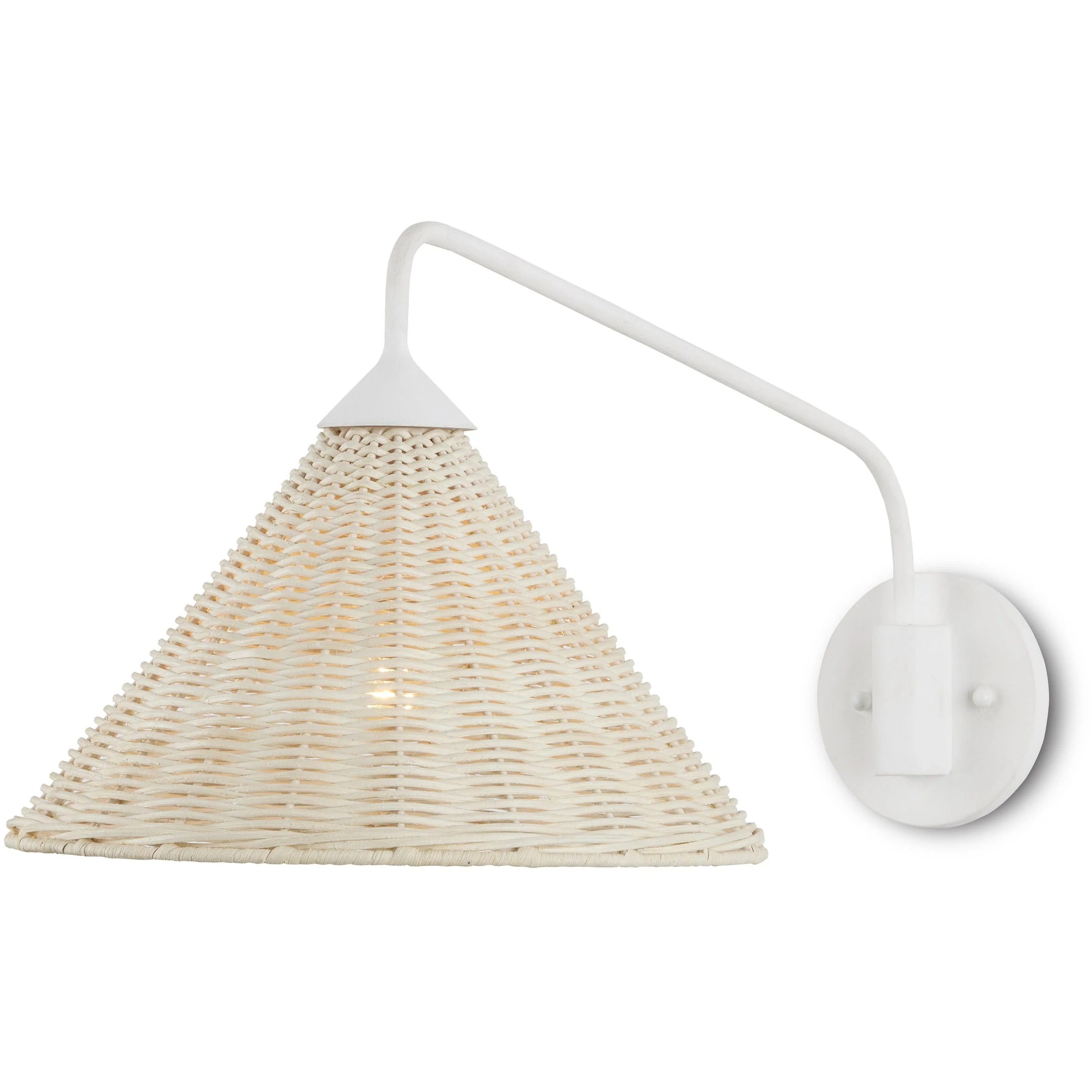 Basket Swing-Arm Wall Sconce - Image 5