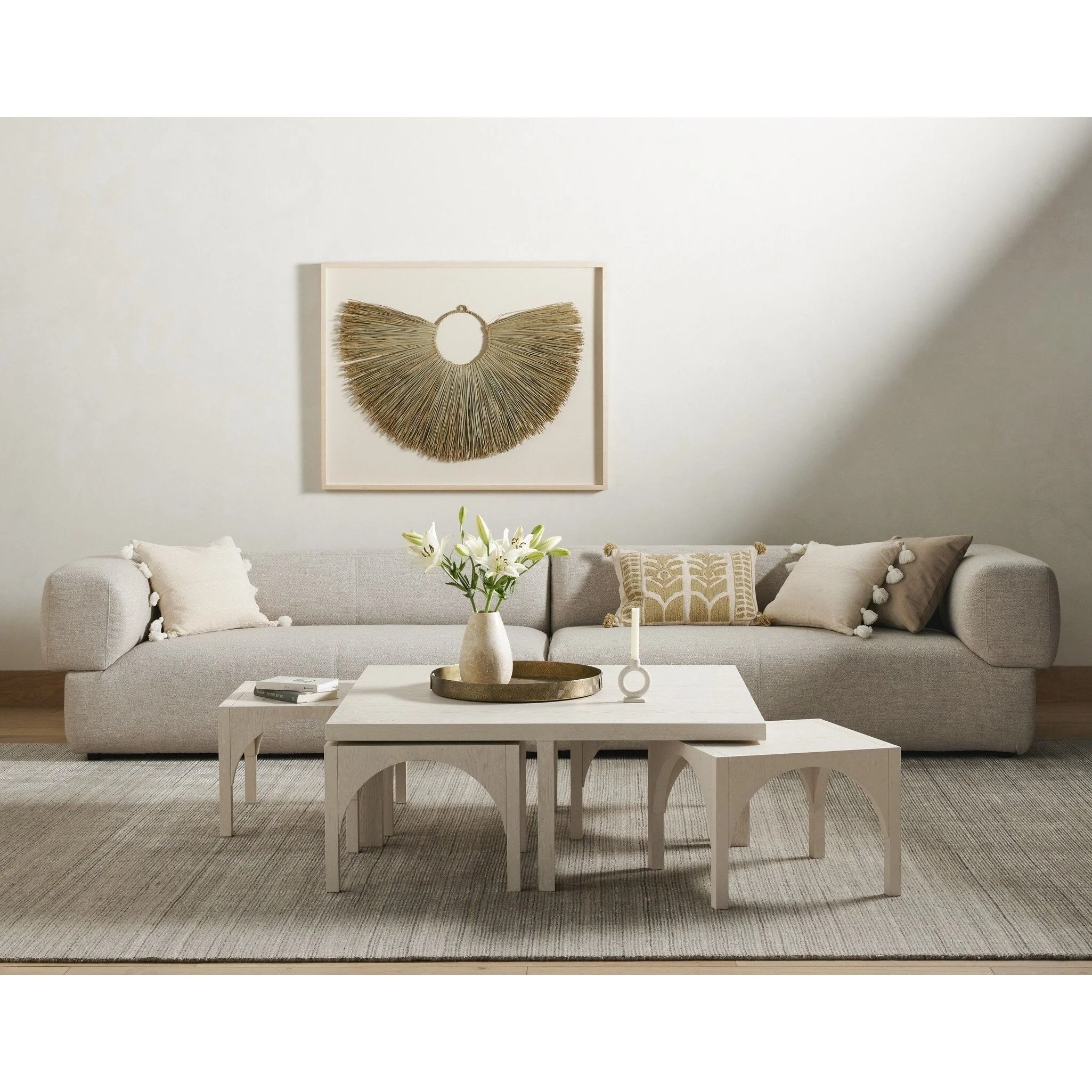 Beda Framed Sea Grass Object - Image 2