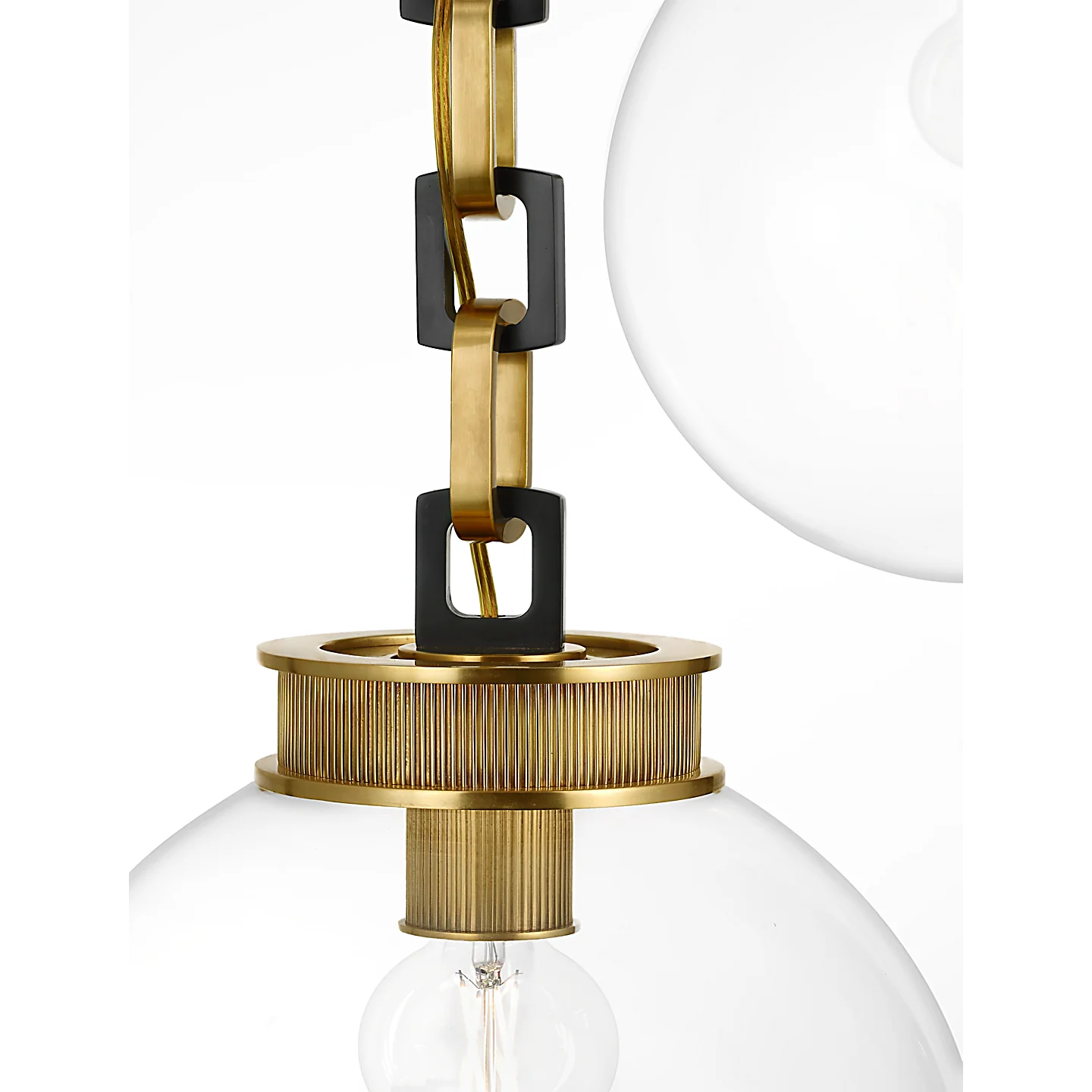 Bellamy 2 Light Statement Chain 12" Globe Chandelier - Image 22