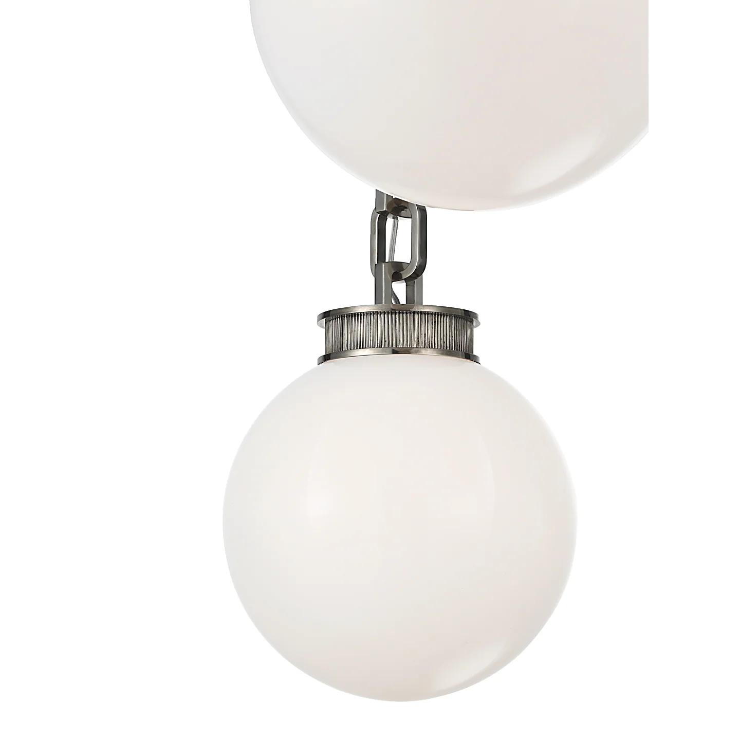 Bellamy 2 Light Statement Chain 12" Globe Chandelier - Image 7