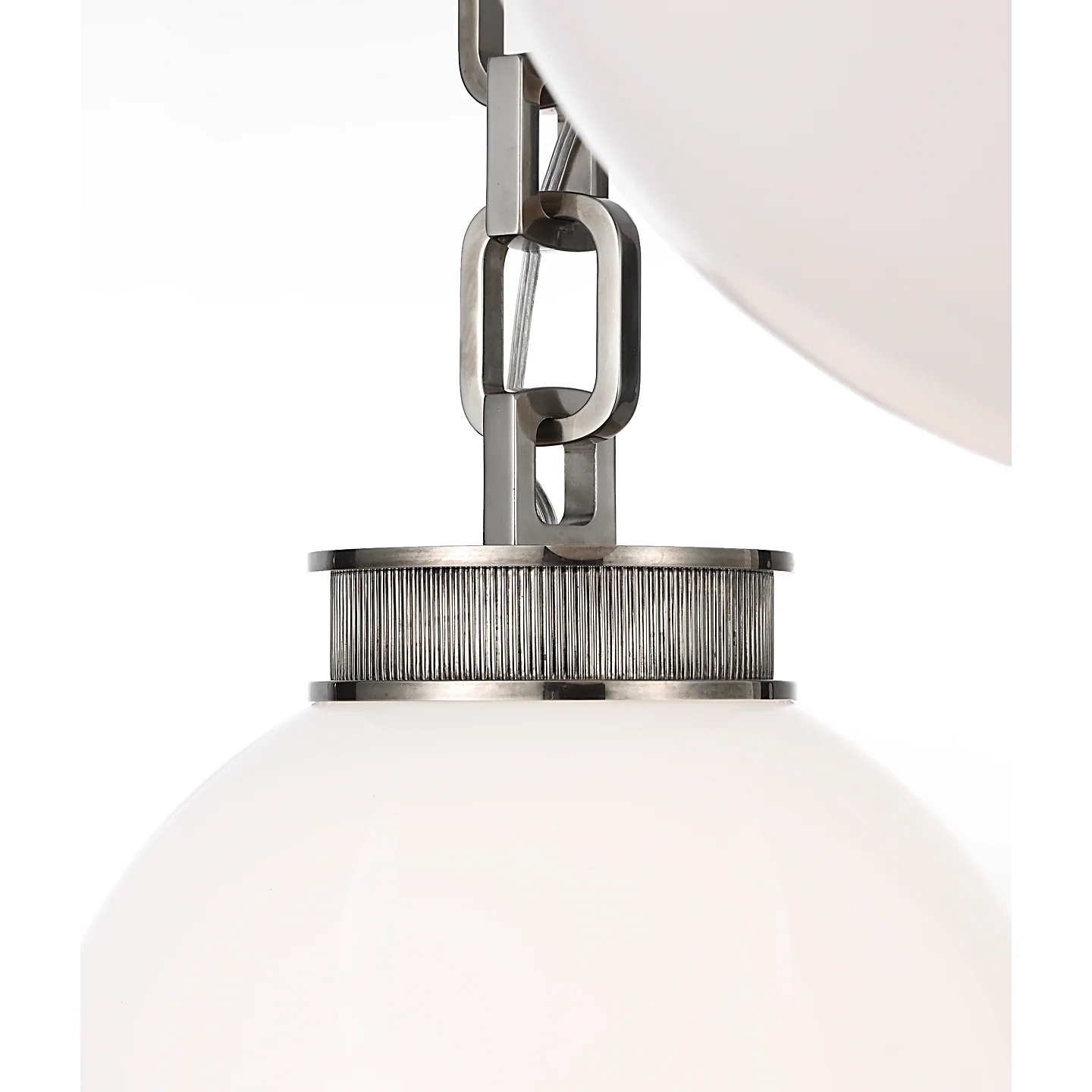 Bellamy 2 Light Statement Chain 12" Globe Chandelier - Image 9
