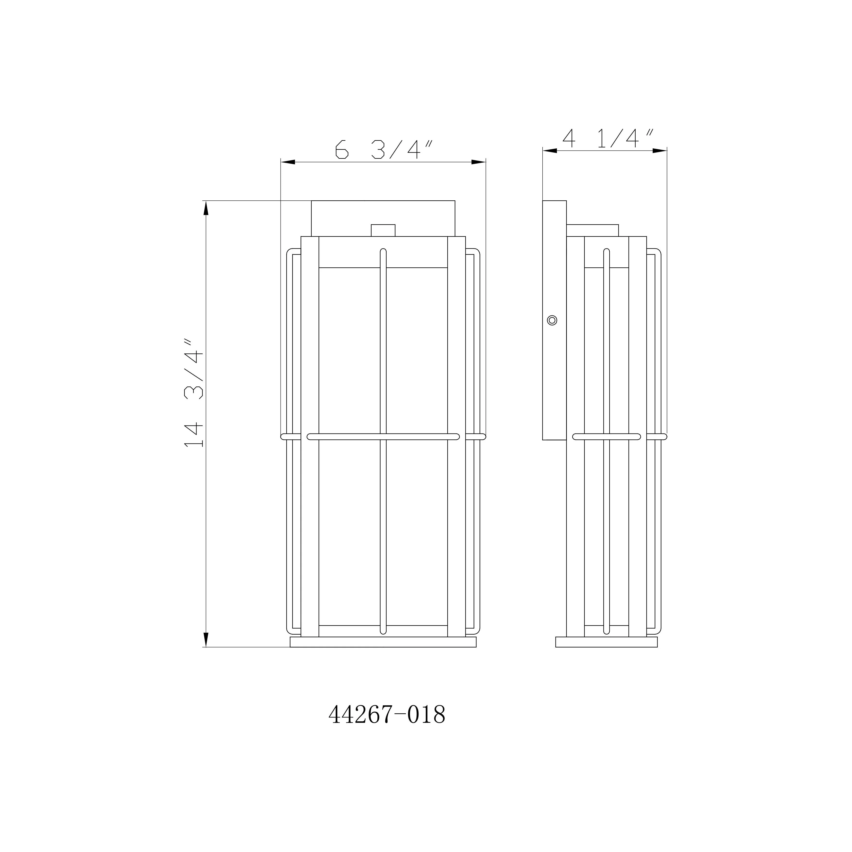 Bensa LED Outdoor Wall Sconce - Image 8