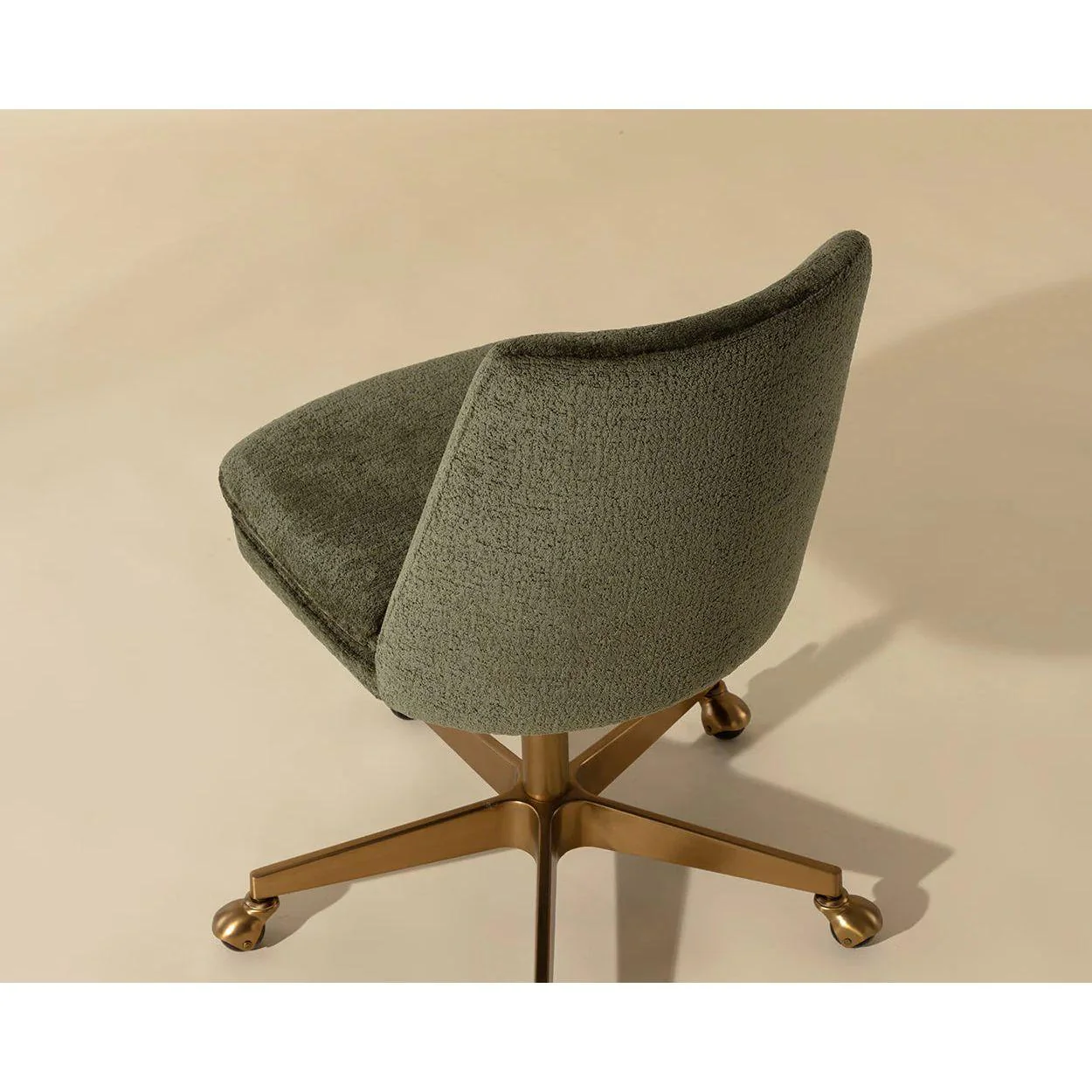 Berget Office Chair - Bergen Olive - Image 6