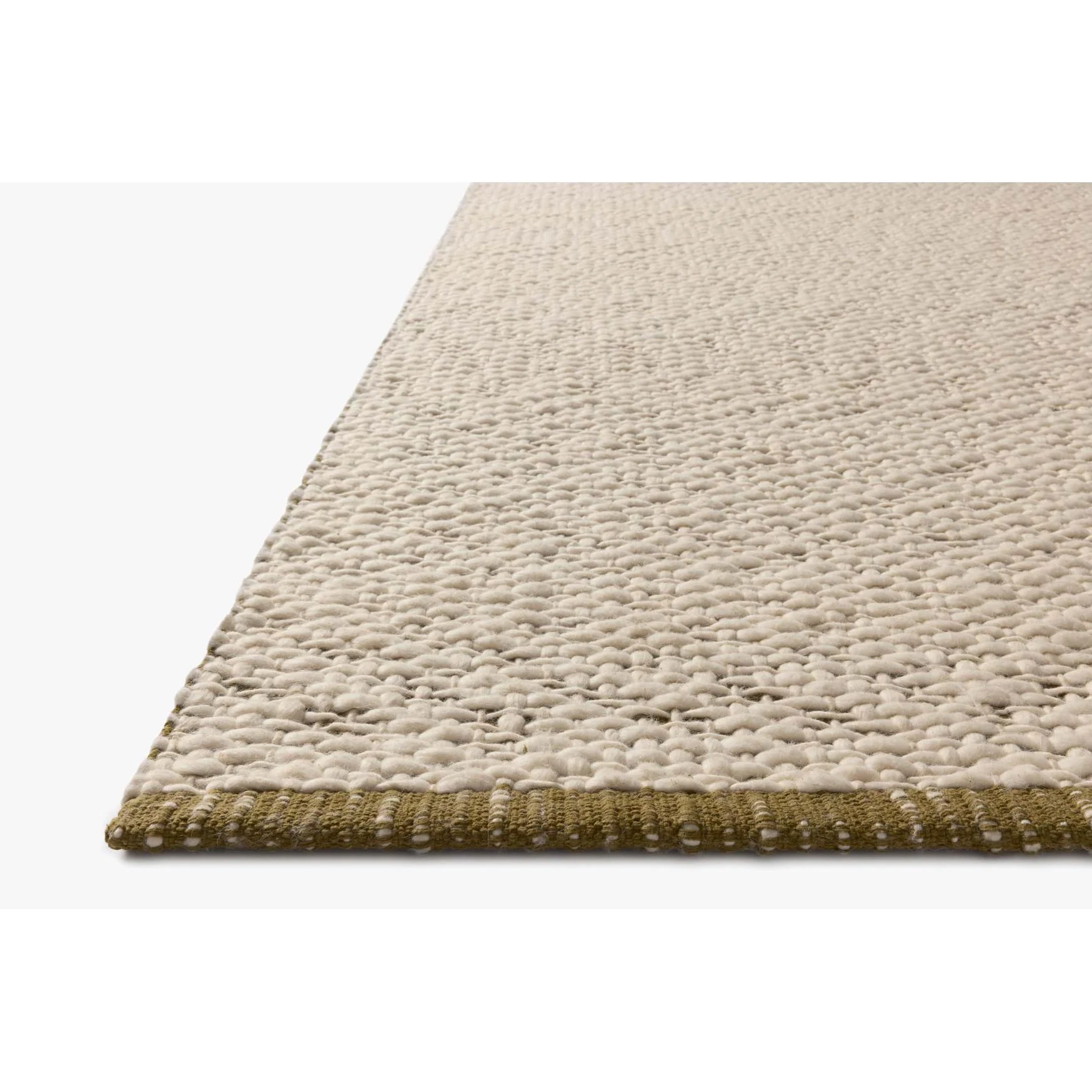 Betty Ivory / Green Rug | Magnolia Home by Joanna Gaines x Loloi - Image 3