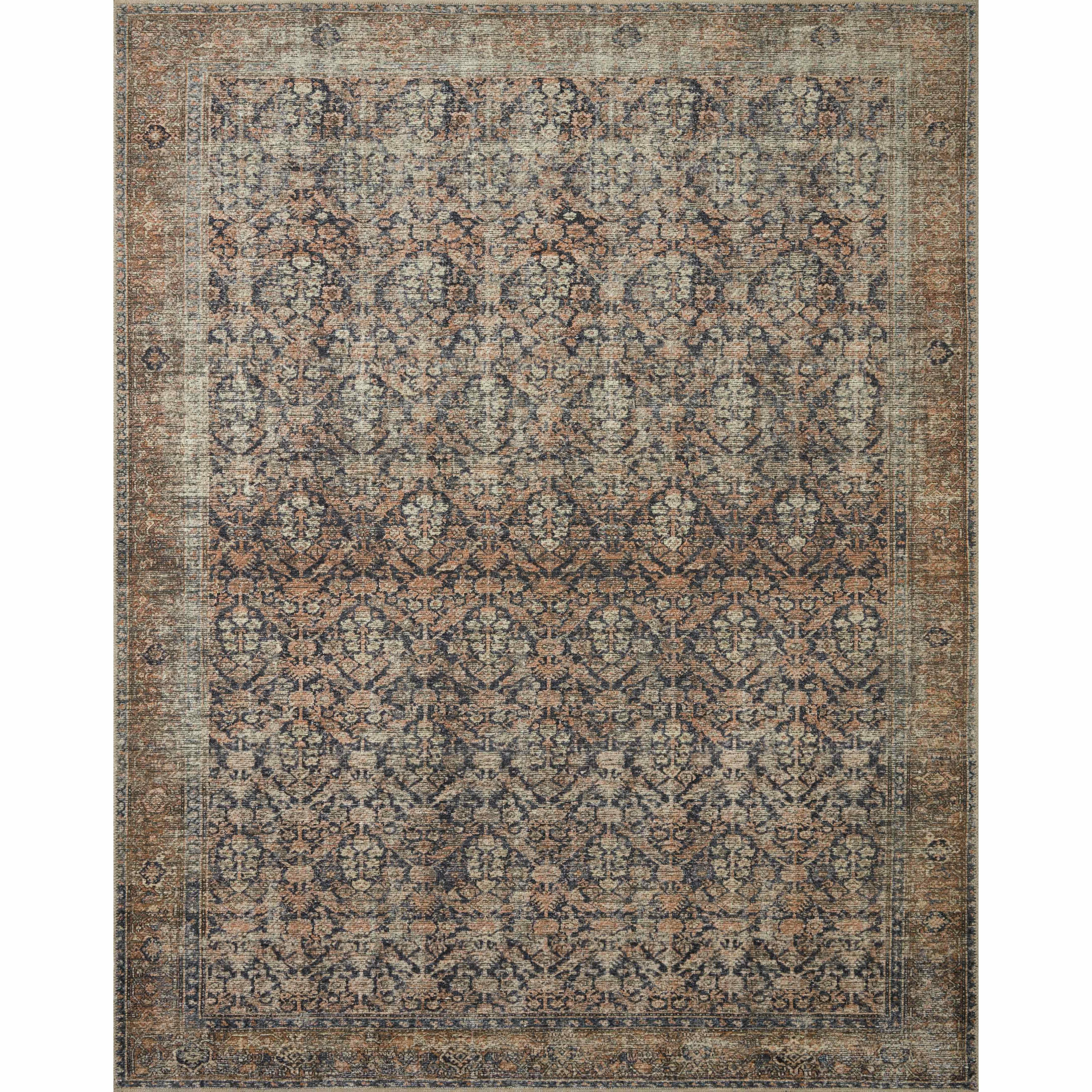 Billie Ink / Salmon Rug | Amber Lewis x Loloi