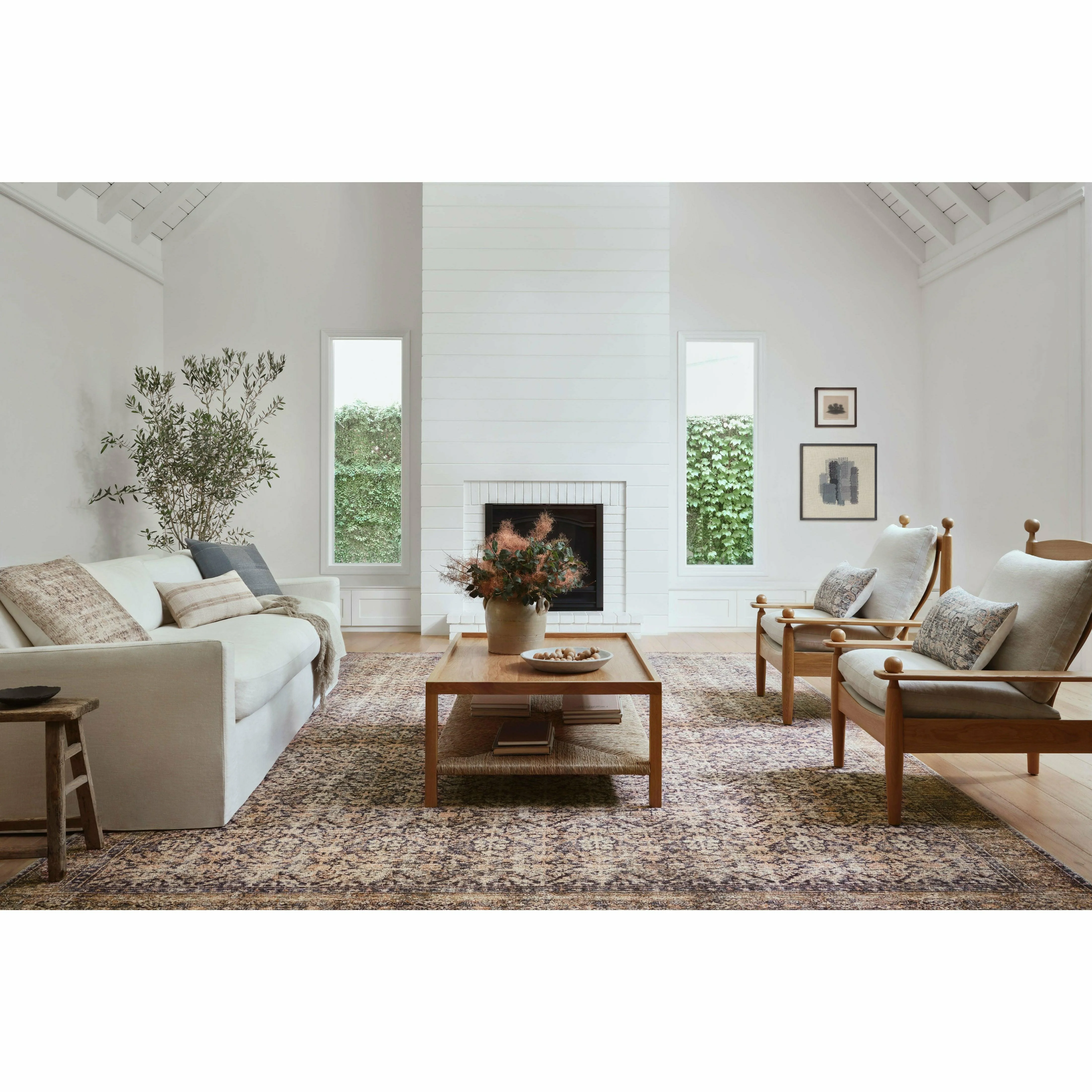 Billie Ink / Salmon Rug | Amber Lewis x Loloi - Image 3