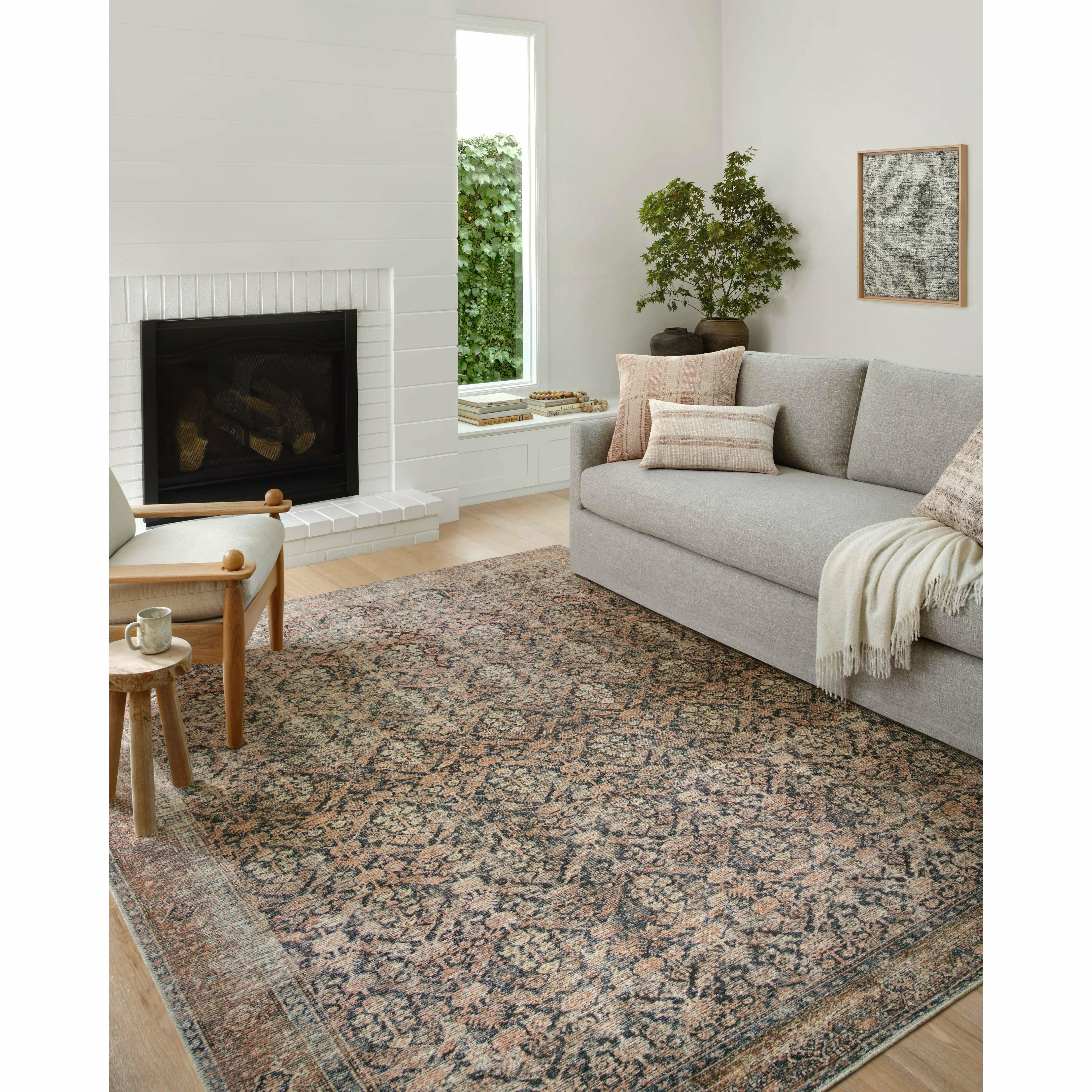 Billie Ink / Salmon Rug | Amber Lewis x Loloi - Image 4